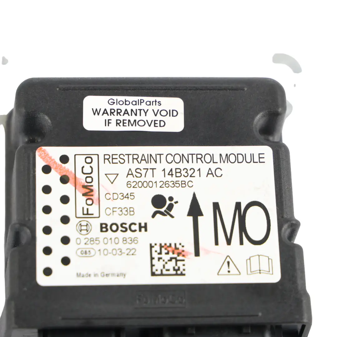 Ford Mondeo MK4 Módulo Control Aire ECU Sensor Unidad - SKU AS7T-14B321-AC - Número de pieza AS7T-14B321-AC