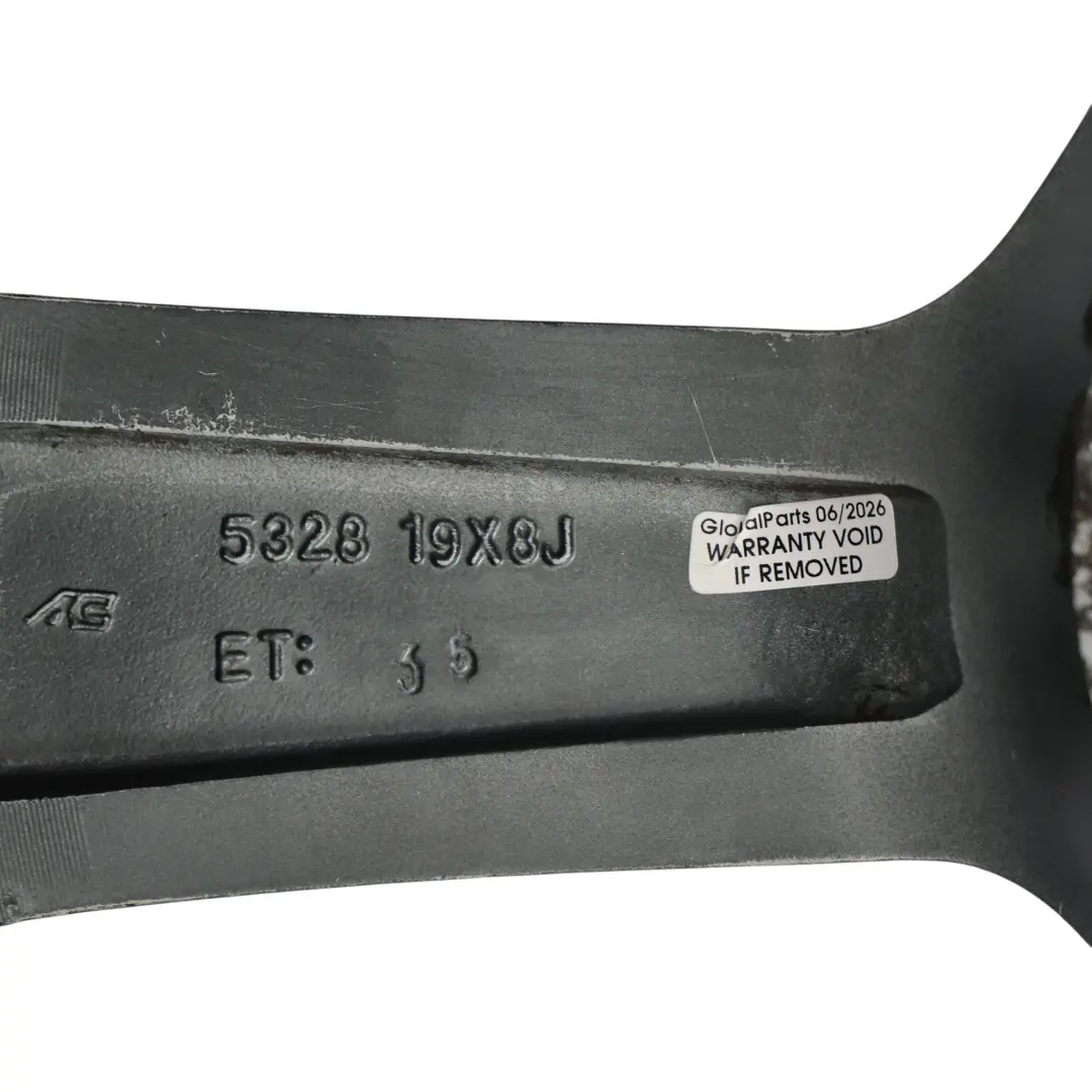 Inny Jante Alliage Bicolore Argent Gris VIA 19" 8J ET:35 SET - SKU AUDI-VIA-19-SET - Numéro de pièce AUDI-VIA-19-SET