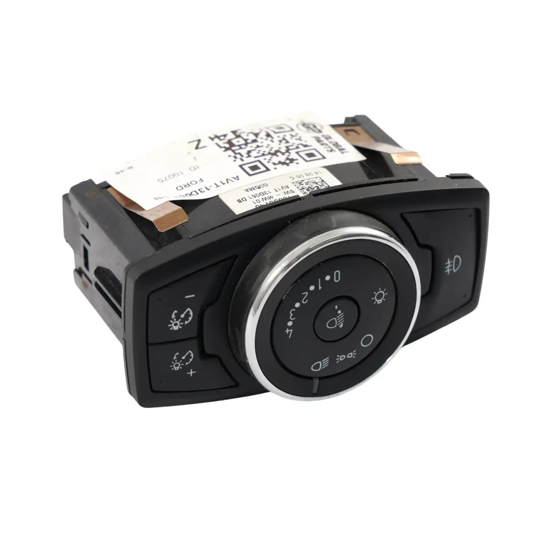 Panel Interruptor Luz Antiniebla Faro para Ford Transit Courier con número de pieza AV1T-13D061-DB Ford Transit Courier Panel Interruptor Luz Antiniebla Faro - SKU AV1T-13D061-DB - Número de pieza AV1T-13D061-DB