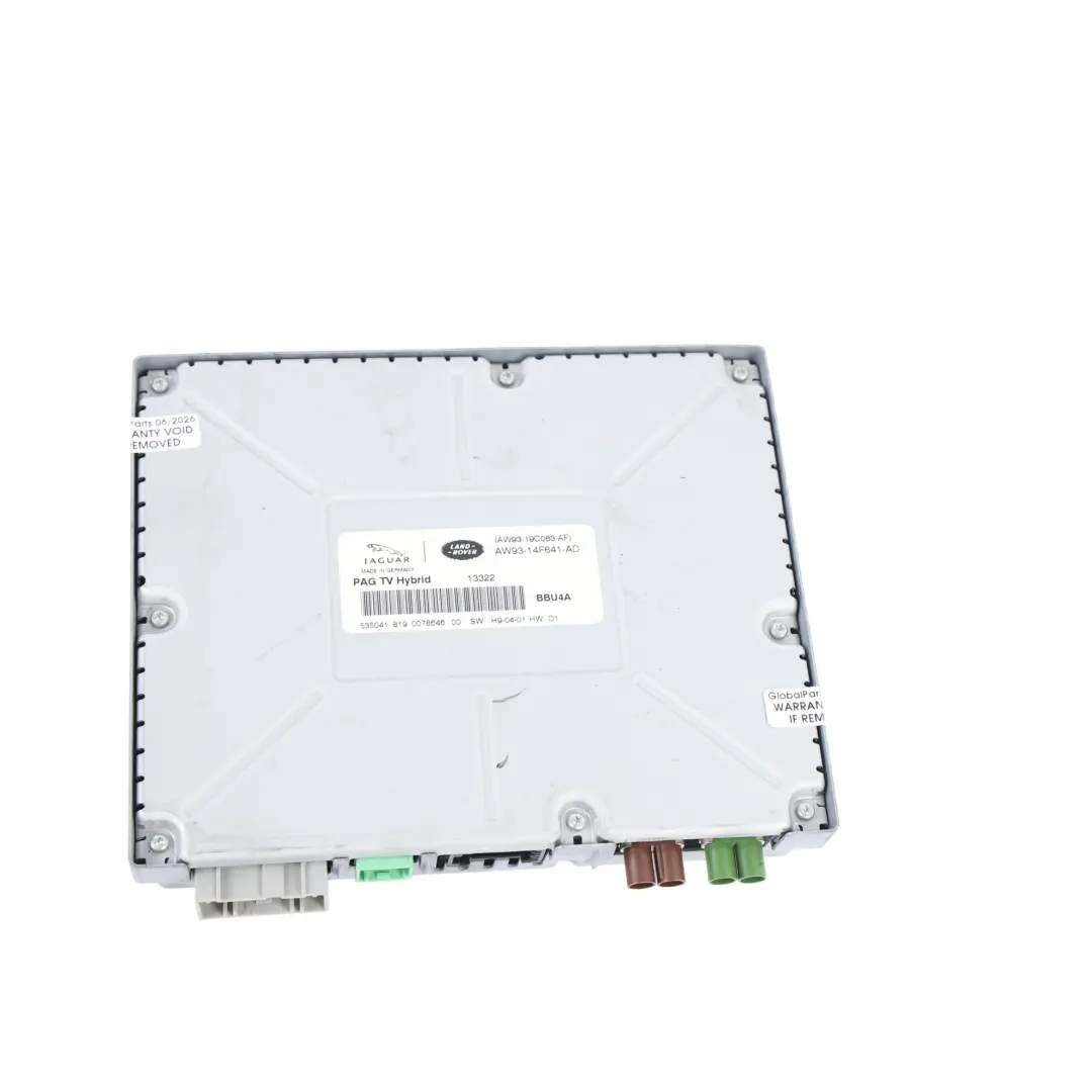 Land Rover Range Rover Evoque L538 TV Tuner Control Module ECU - SKU AW93-14F641-AD - Part number AW93-14F641-AD