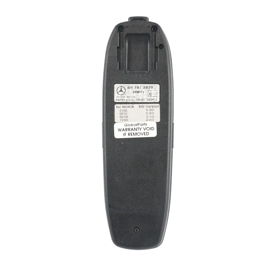 Nokia 6100 6610 6610I 7250I Mobile Phone Charger A to Mercedes W203 C219 with Part number B67875835 Mercedes W203 C219 Nokia 6100 6610 6610I 7250I Mobile Phone Charger A - SKU B67875835 - Part number B67875835