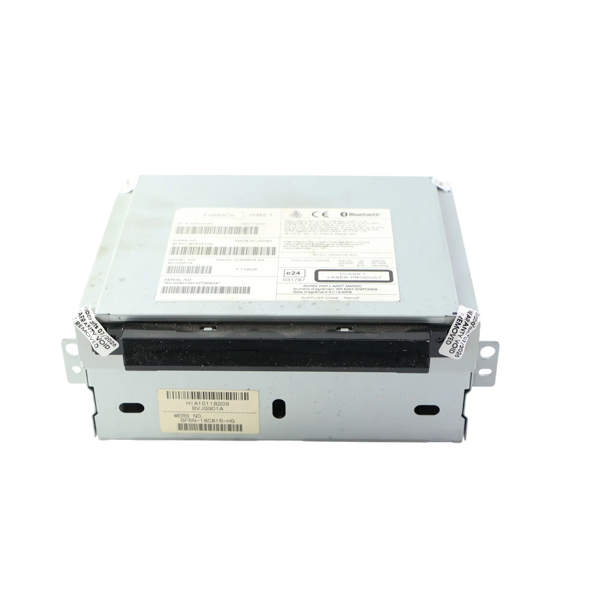 Land Rover Range Rover Evoque Radio Odtwarzacz CD BF6N-18C815-HG