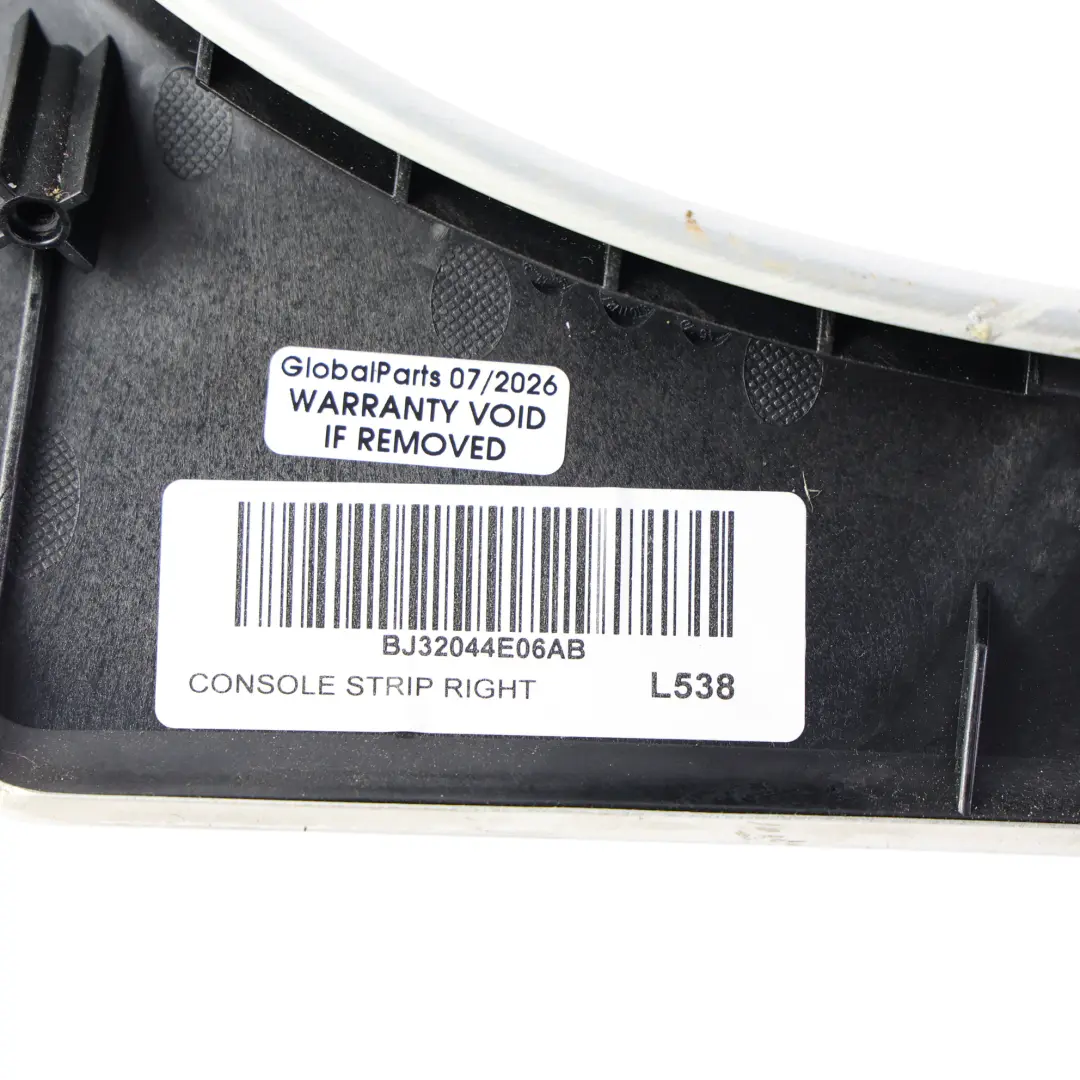 Land Rover Evoque L538 Mittelkonsole Verkleidung Rechts - SKU BJ32-044E06-AB-1 - Teilenummer BJ32-044E06-AB