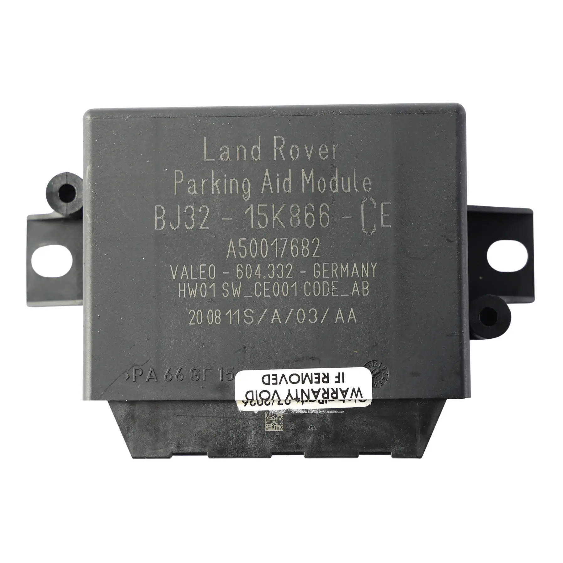 Land Rover Range Rover Evoque L538 Módulo Sensor Aparcamiento PDC BJ32-15K866-CE