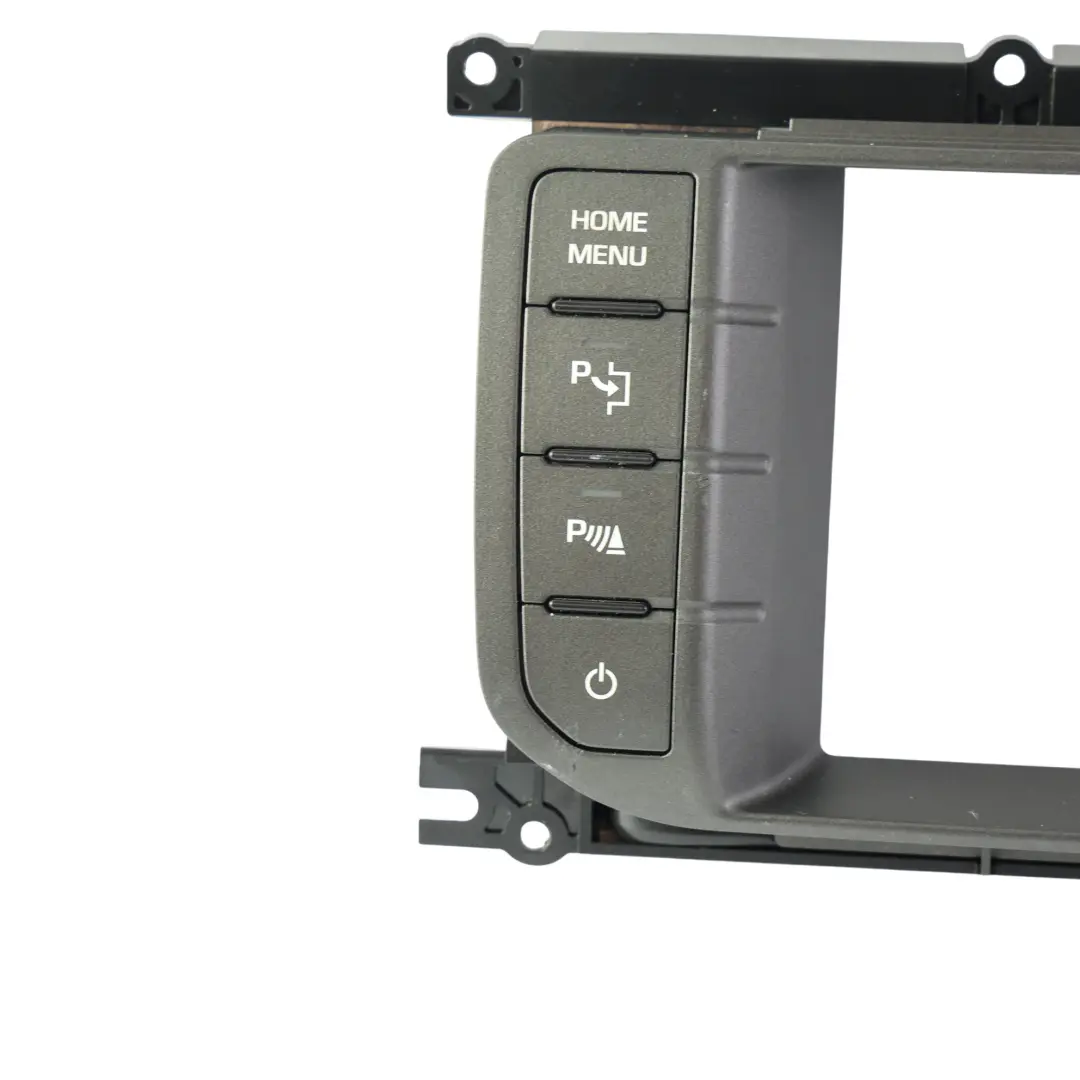 Moldura Pantalla Consola Central para Land Rover Range Rover Evoque con número de pieza BJ32-18C858-BC Land Rover Range Rover Evoque Moldura Pantalla Consola Central - SKU BJ32-18C858-BC - Número de pieza BJ32-18C858-BC