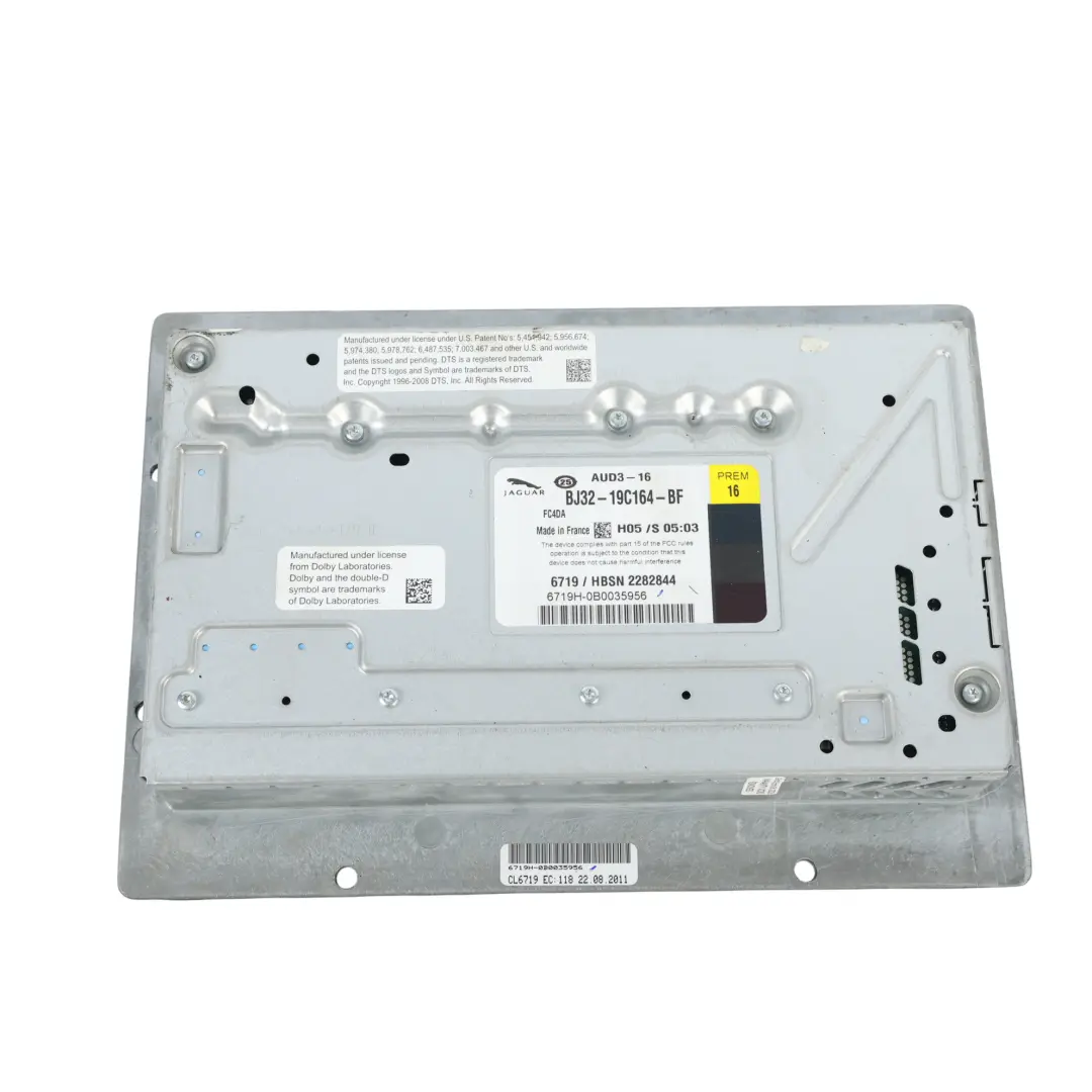 Land Rover Range Rover Evoque L538 Audio Amplifier Module Control - SKU BJ32-19C164-BF - Part number BJ32-19C164-BF