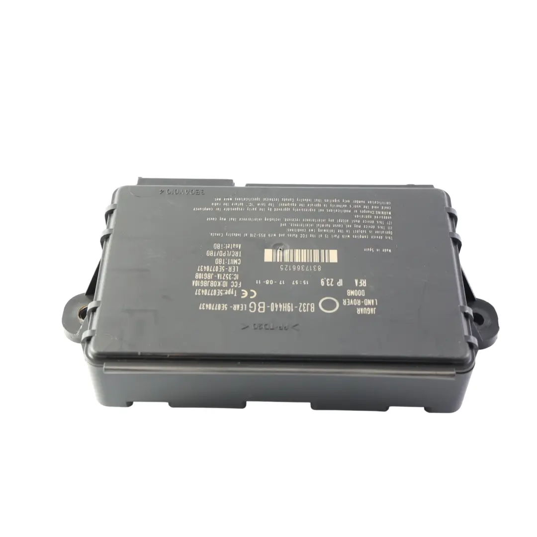 Land Rover Range Rover Evoque L538 Módulo Control Arranque Sin Llave BJ32-19H440 - SKU BJ32-19H440-BG - Número de pieza BJ32-19H440-BG