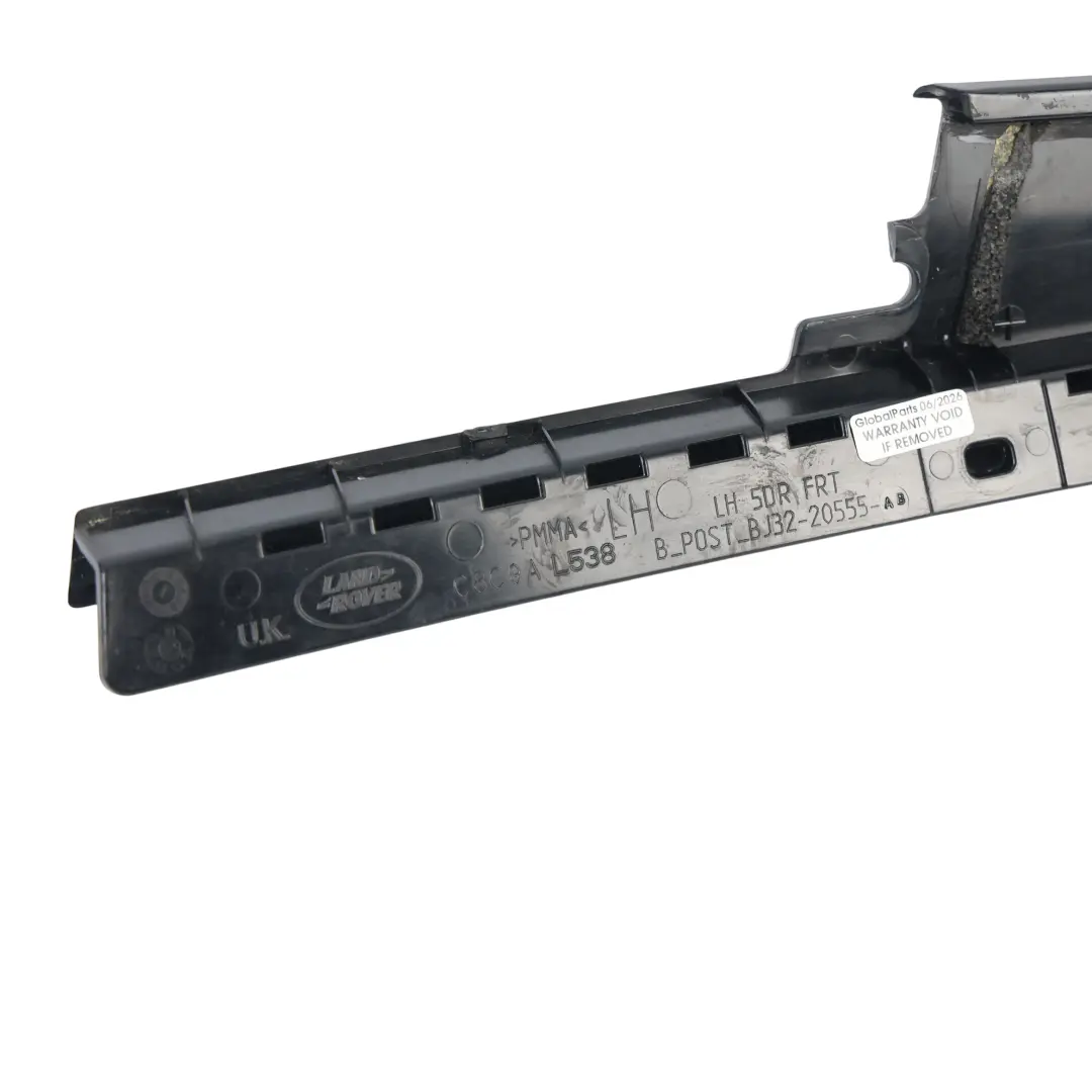 Garniture Montant B Gauche pour Land Rover Range Rover Evoque L538 à propos du numéro de pièce BJ32-20555-AB Land Rover Range Rover Evoque L538 Garniture Montant B Gauche - SKU BJ32-20555-AB - Numéro de pièce BJ32-20555-AB