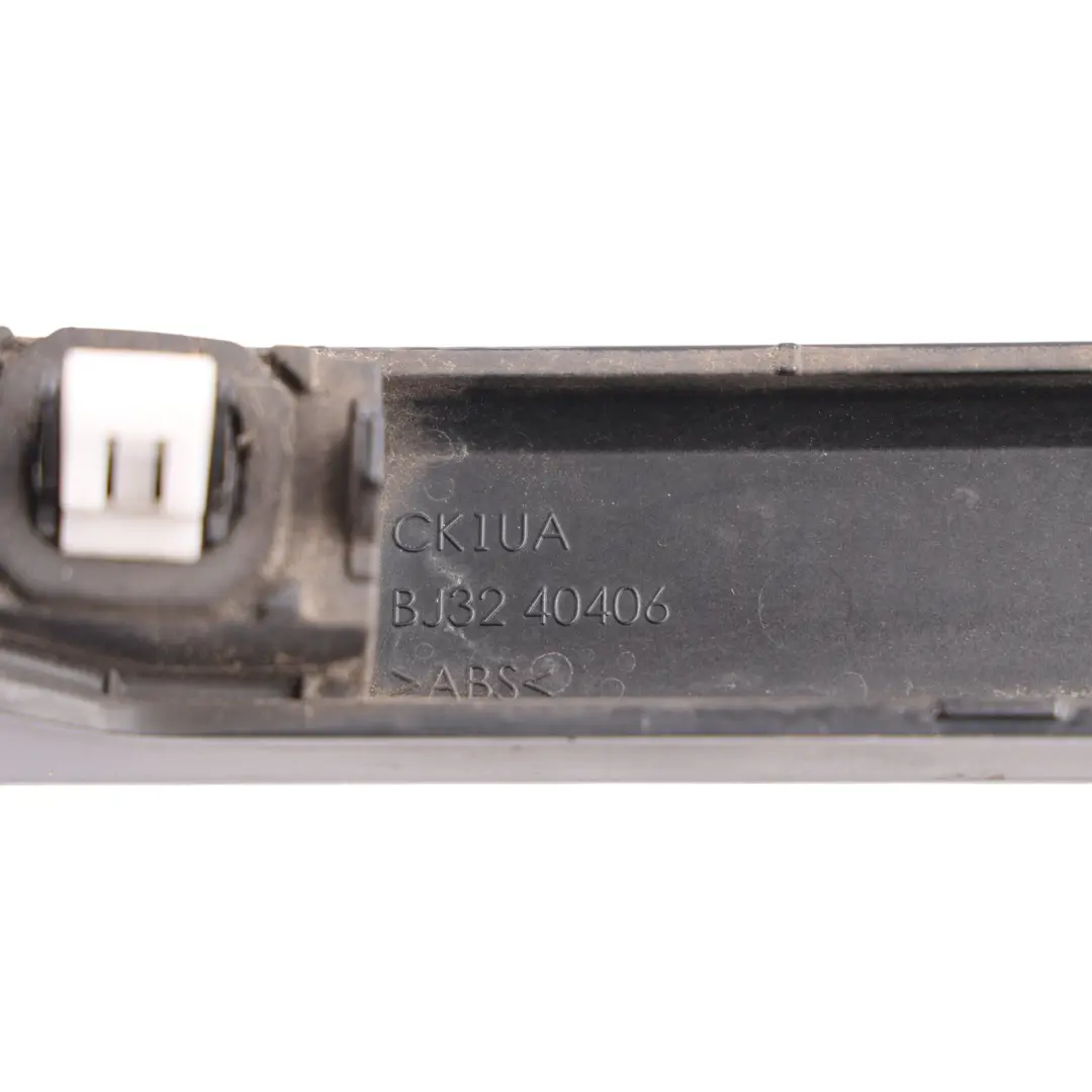 Range Rover Evoque L538 Tailgate Number Plate Lamp Strip Santorini Black - 820 - SKU BJ32-40406-SAB - Part number BJ32-40406