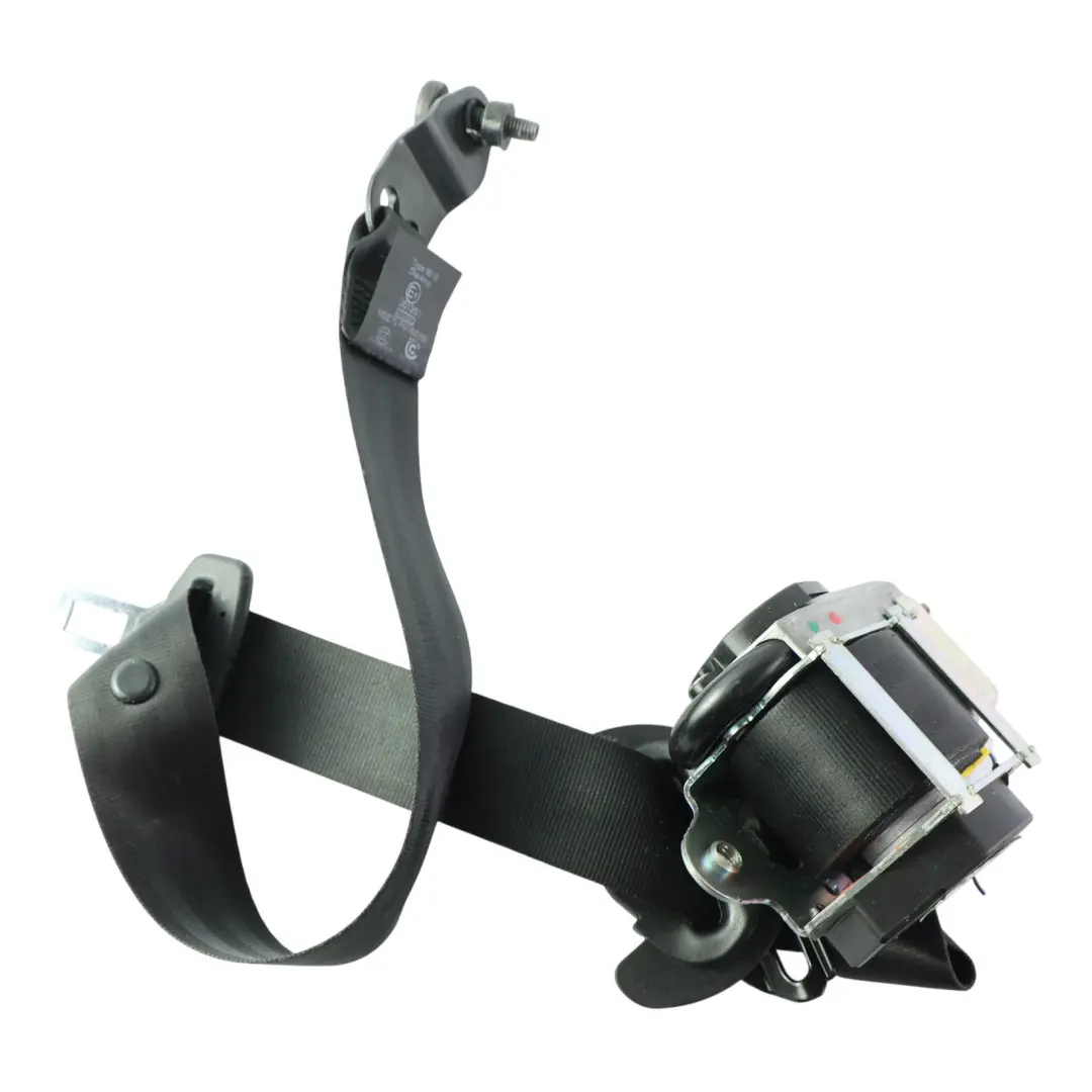 Range Rover Evoque L538 Front Seat Belt Black Right O/S - SKU RHD-BJ32-611B08-AD8PVJ - Part number BJ32-611B08-AD8PVJ
