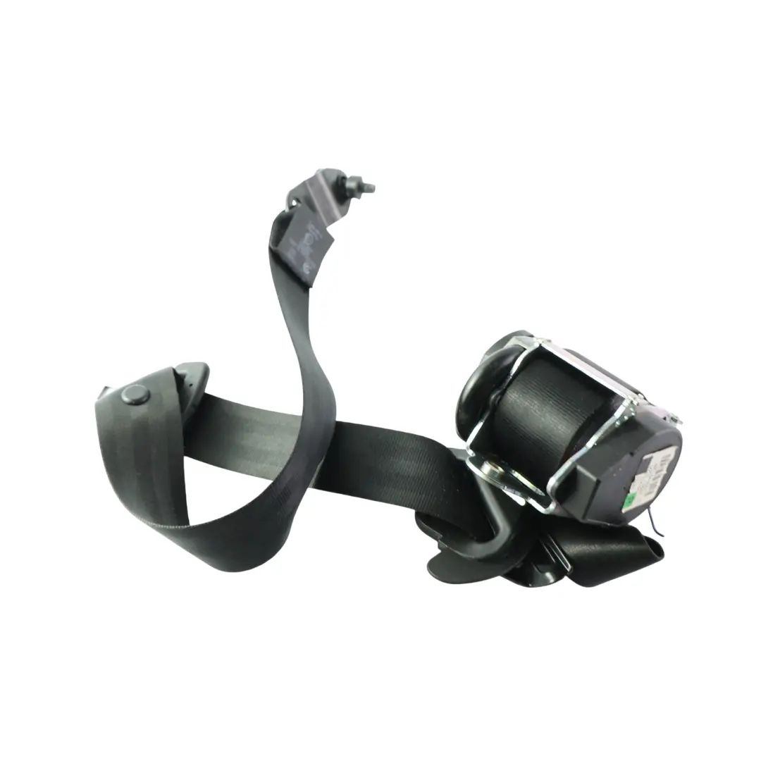 Range Rover Evoque L538 Front Seat Belt Black Right O/S - SKU RHD-BJ32-611B08-AD8PVJ - Part number BJ32-611B08-AD8PVJ