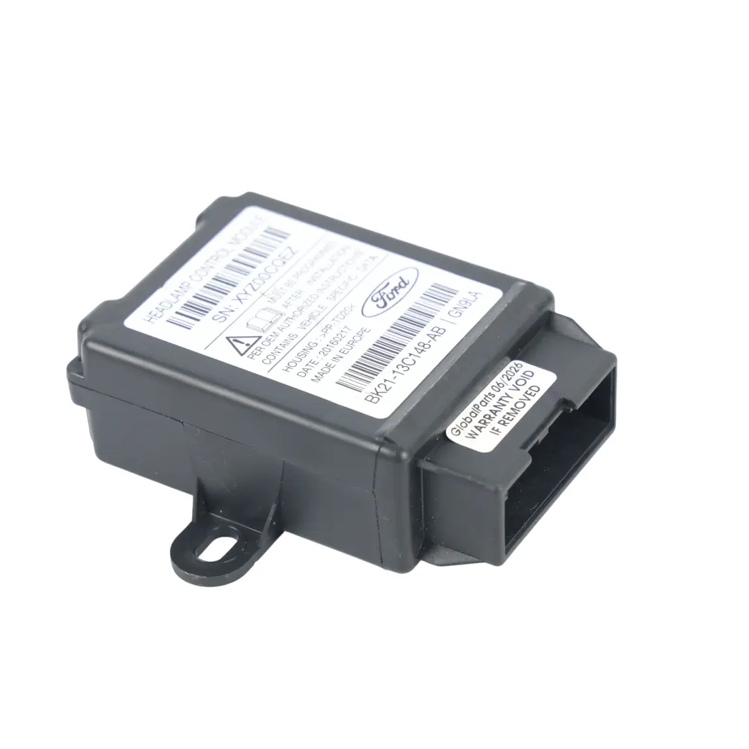 Mk8 Headlight Control Module Unit to Ford Transit Custom with Part number BK21-13C148-AB Ford Transit Custom Mk8 Headlight Control Module Unit - SKU BK21-13C148-AB - Part number BK21-13C148-AB