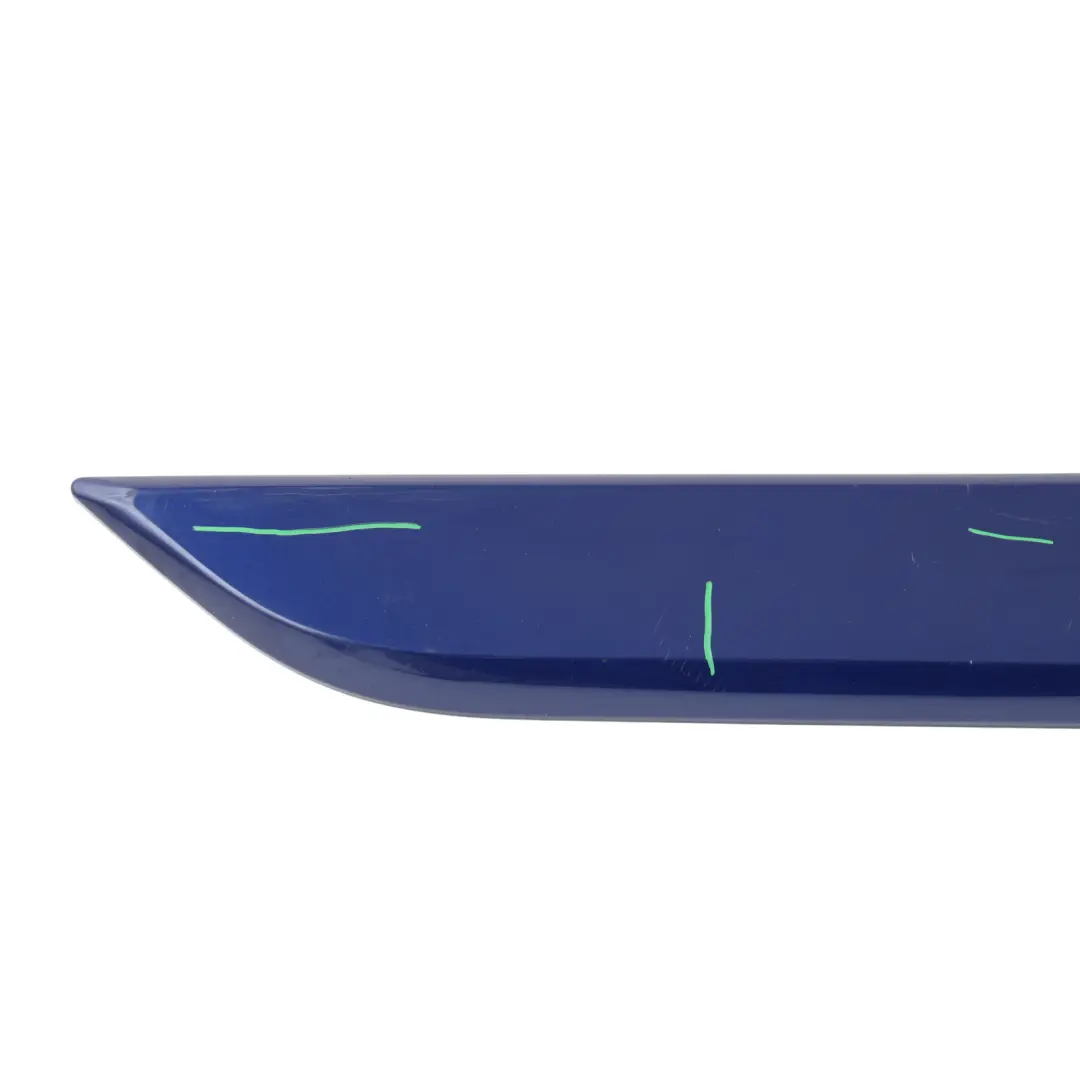 Ford Transit Custom Door Moulding Front Right O/S Deep Blue - J4 - SKU BK21-V20780-ACW-DIB - Part number BK21-V20780-ACW