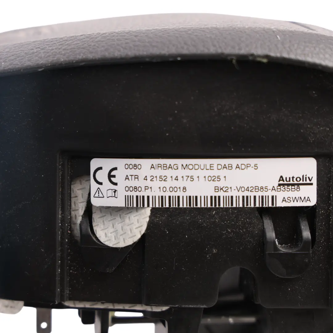 Steering Wheel Air Module Driver's Side to Ford Transit Custom with Part number BK21-V042B85-AB Ford Transit Custom Steering Wheel Air Module Driver's Side - SKU BK21-V042B85-AB - Part number BK21-V042B85-AB