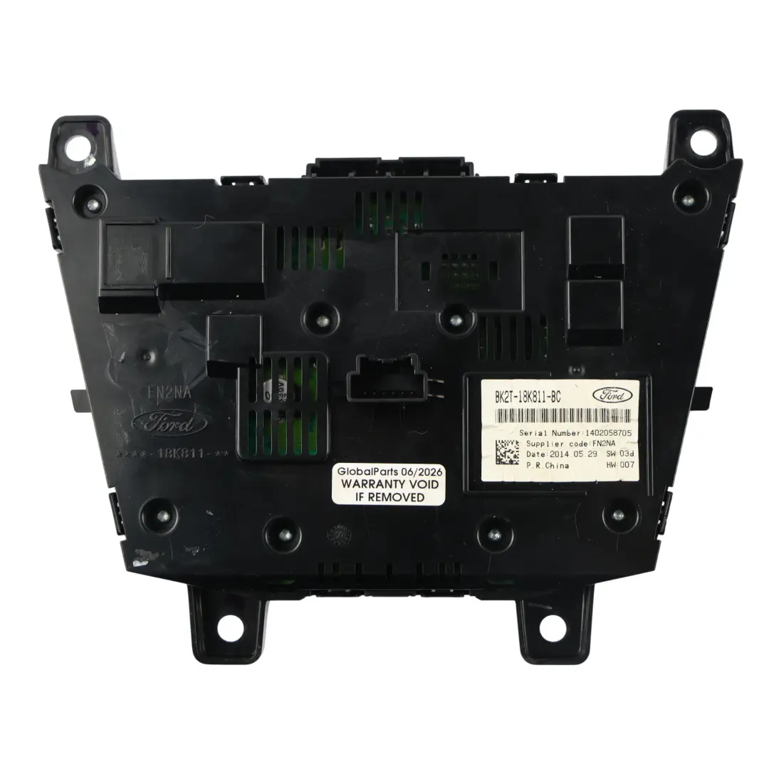 Stereo Sat Nav Media Head Unit für Ford Transit Tourneo Custom mit Teilenummer BK2T-18K811-BC Ford Transit Tourneo Custom Stereo Sat Nav Media Head Unit - SKU BK2T-18K811-BC - Teilenummer BK2T-18K811-BC