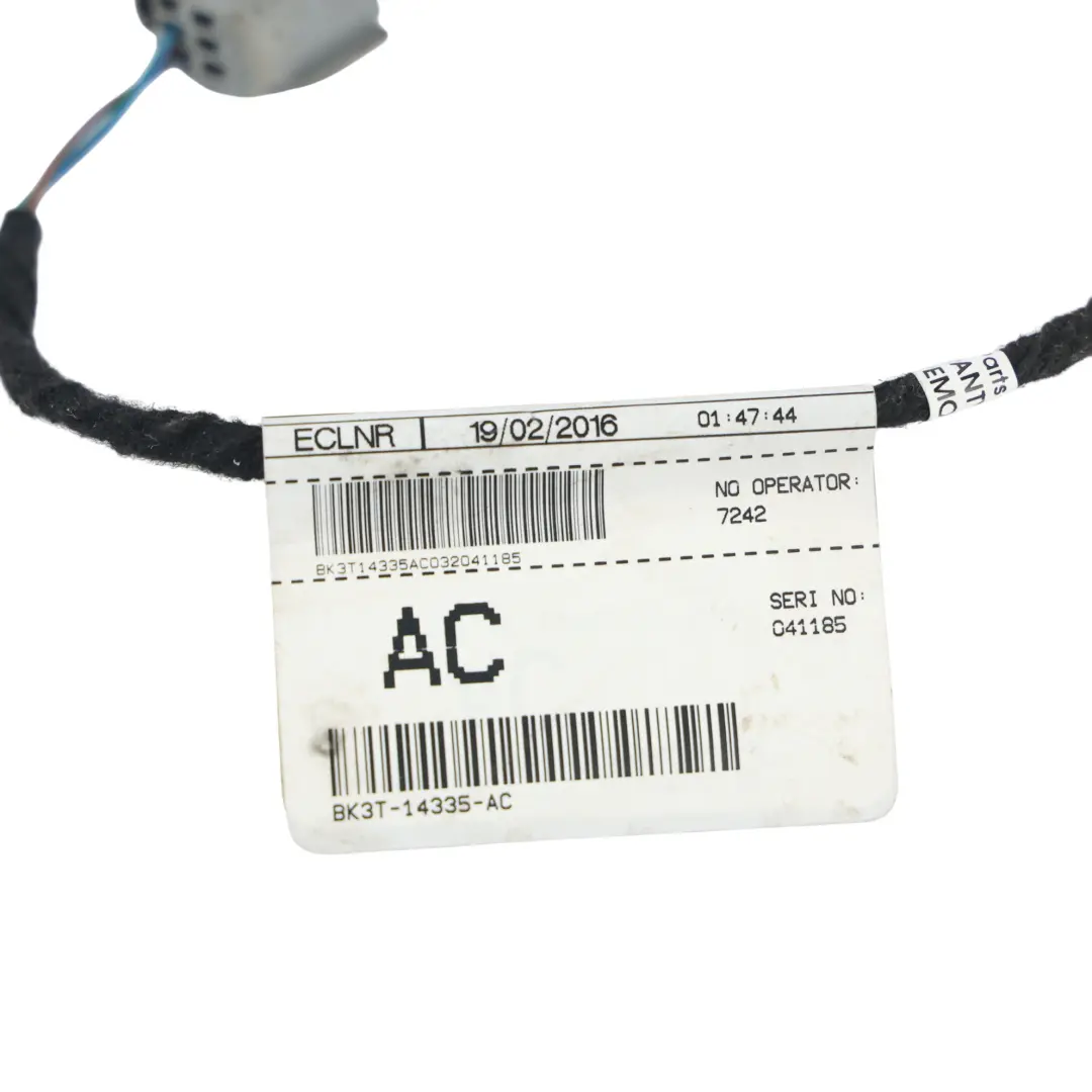 MK8 Cablaggio Antifurto Allarme per Ford Transit con numero di parte BK3T-14335-AC Ford Transit MK8 Cablaggio Antifurto Allarme - SKU BK3T-14335-AC - Numero di parte BK3T-14335-AC