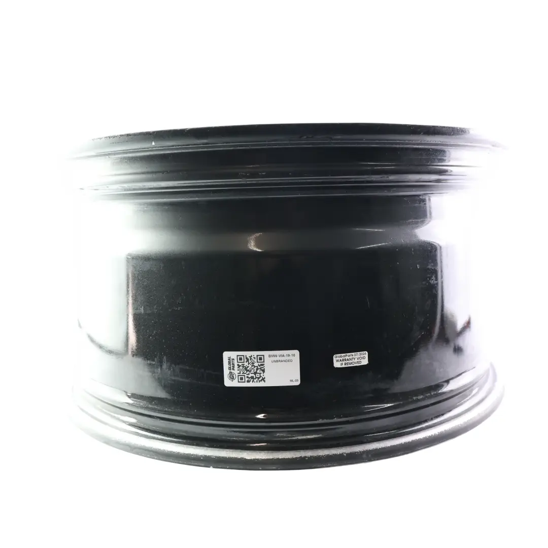 BMW F80 M3 Black Alloy Wheel Rim 19" 9.5J 5x120 VIA BMW VIA - SKU BMW-VIA-19-10 - Part number BMW-VIA-19
