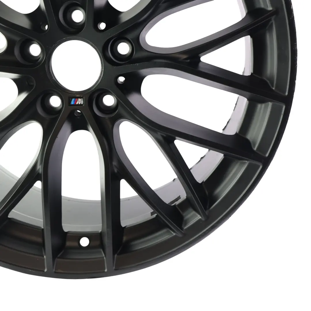 BMW F80 M3 Black Alloy Wheel Rim 19" 9.5J 5x120 VIA BMW VIA - SKU BMW-VIA-19-10 - Part number BMW-VIA-19