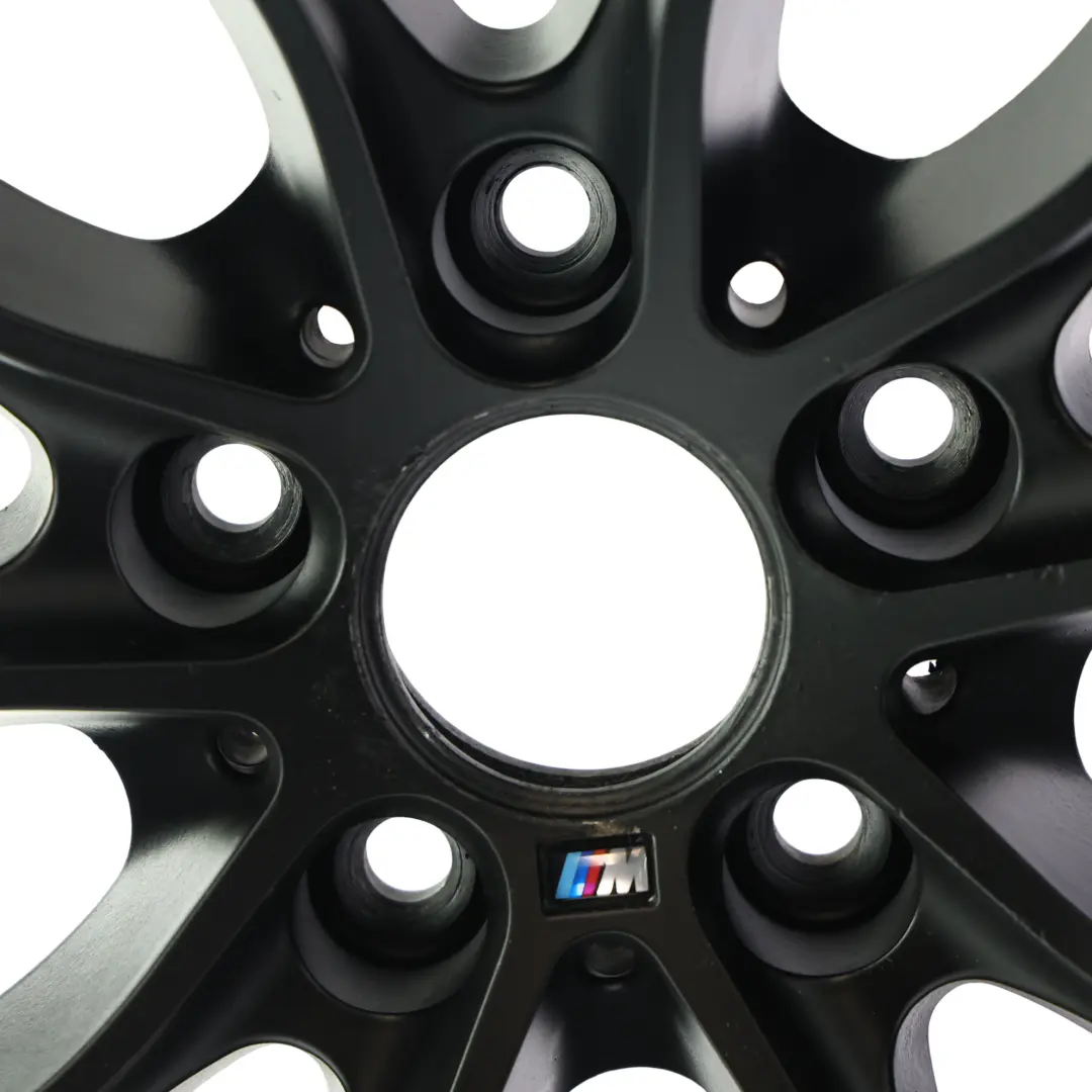 BMW F80 M3 Black Alloy Wheel Rim 19" 9.5J 5x120 VIA BMW VIA - SKU BMW-VIA-19-10 - Part number BMW-VIA-19