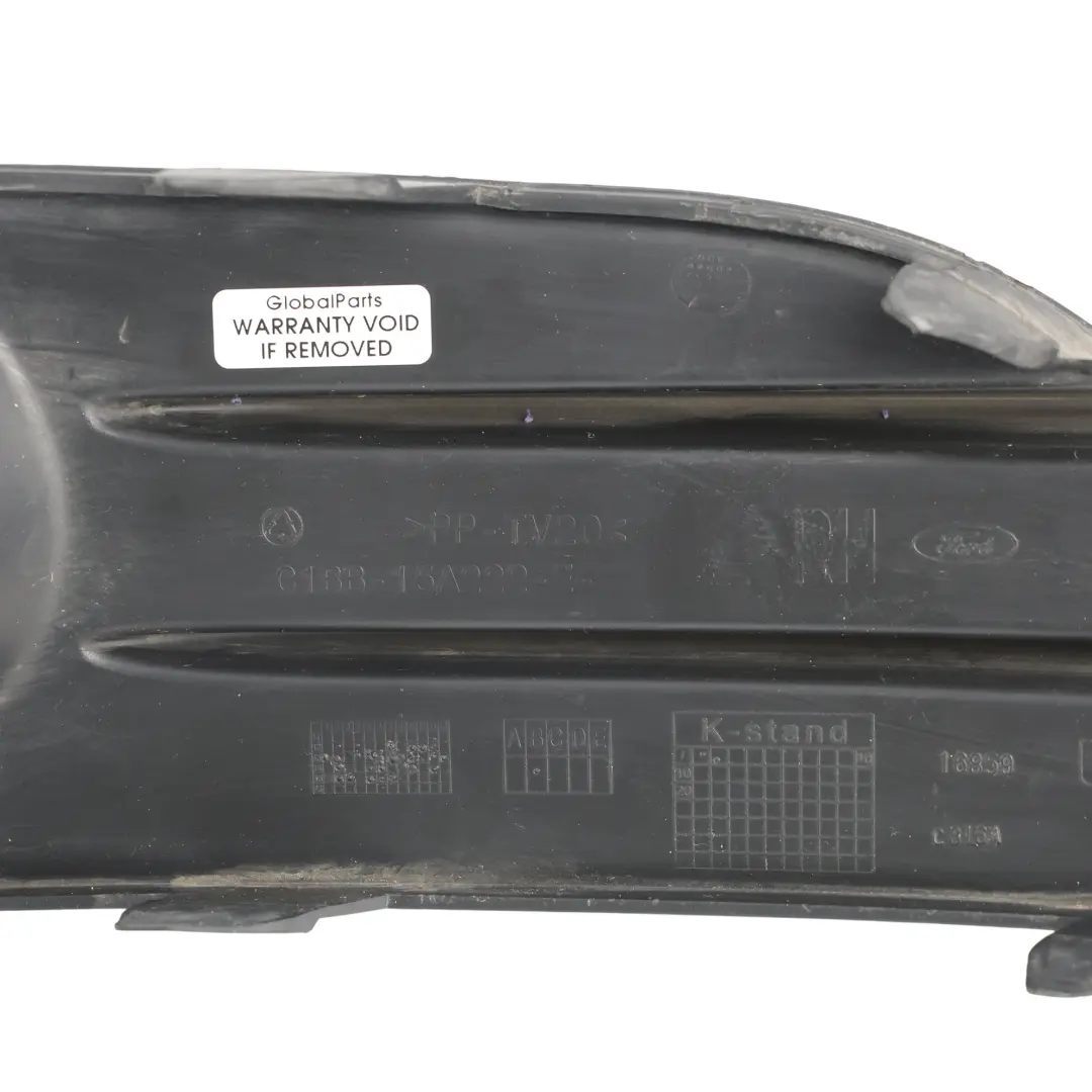 Rejilla Antiniebla Delantero Derecho Negro para Ford Fiesta MK7 con número de pieza C1BB-15A222-E Ford Fiesta MK7 Rejilla Antiniebla Delantero Derecho Negro - SKU C1BB-15A222-E - Número de pieza C1BB-15A222-E