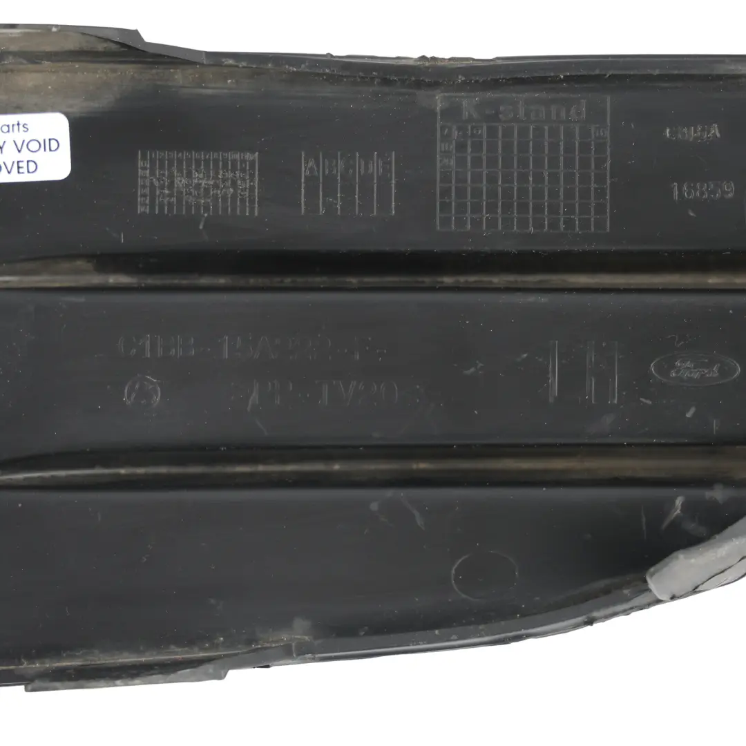 Front Bumper Fog Lamp Grill Trim Left N/S Black to Ford Fiesta Mk7 with Part number C1BB-15A222-F Ford Fiesta Mk7 Front Bumper Fog Lamp Grill Trim Left N/S Black - SKU C1BB-15A222-F - Part number C1BB-15A222-F