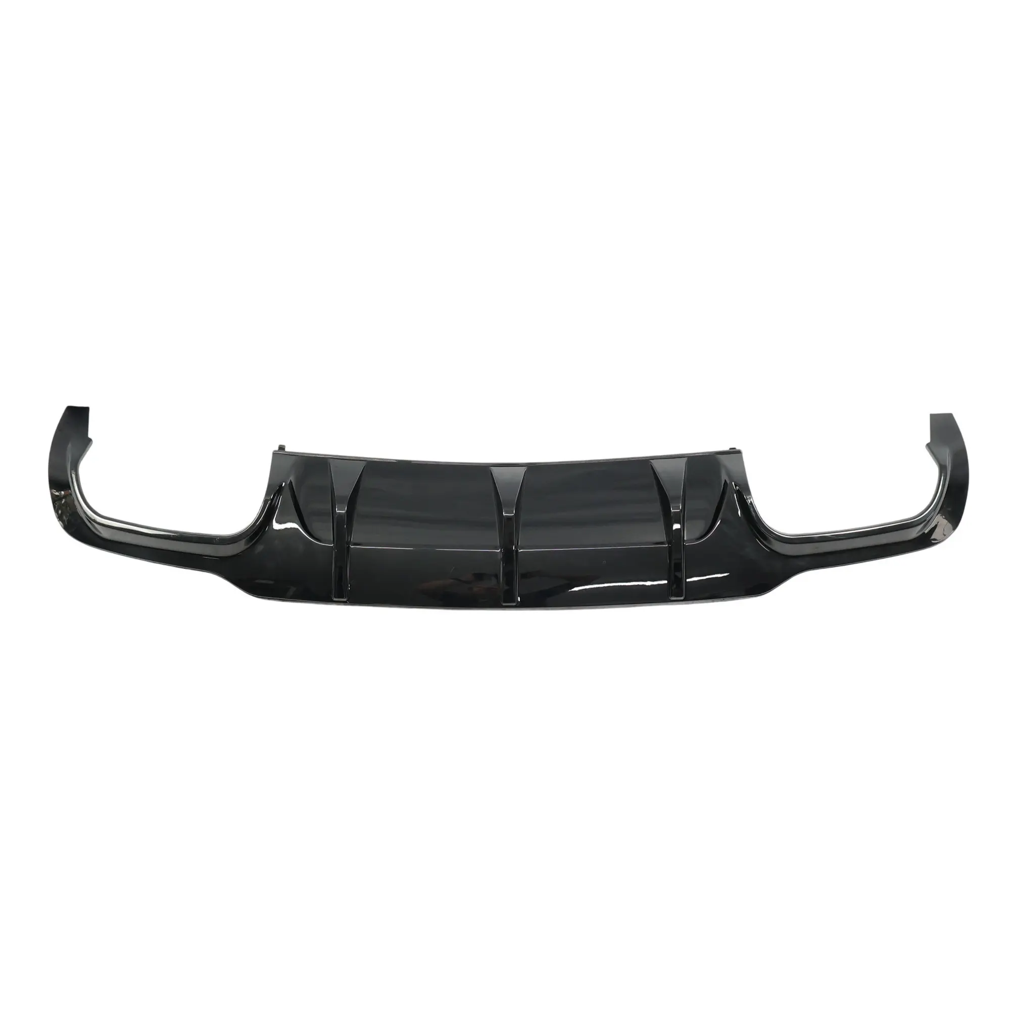 Mercedes C204 AMG Heckschürze Diffusor Verkleidung Abdeckung Schwarz