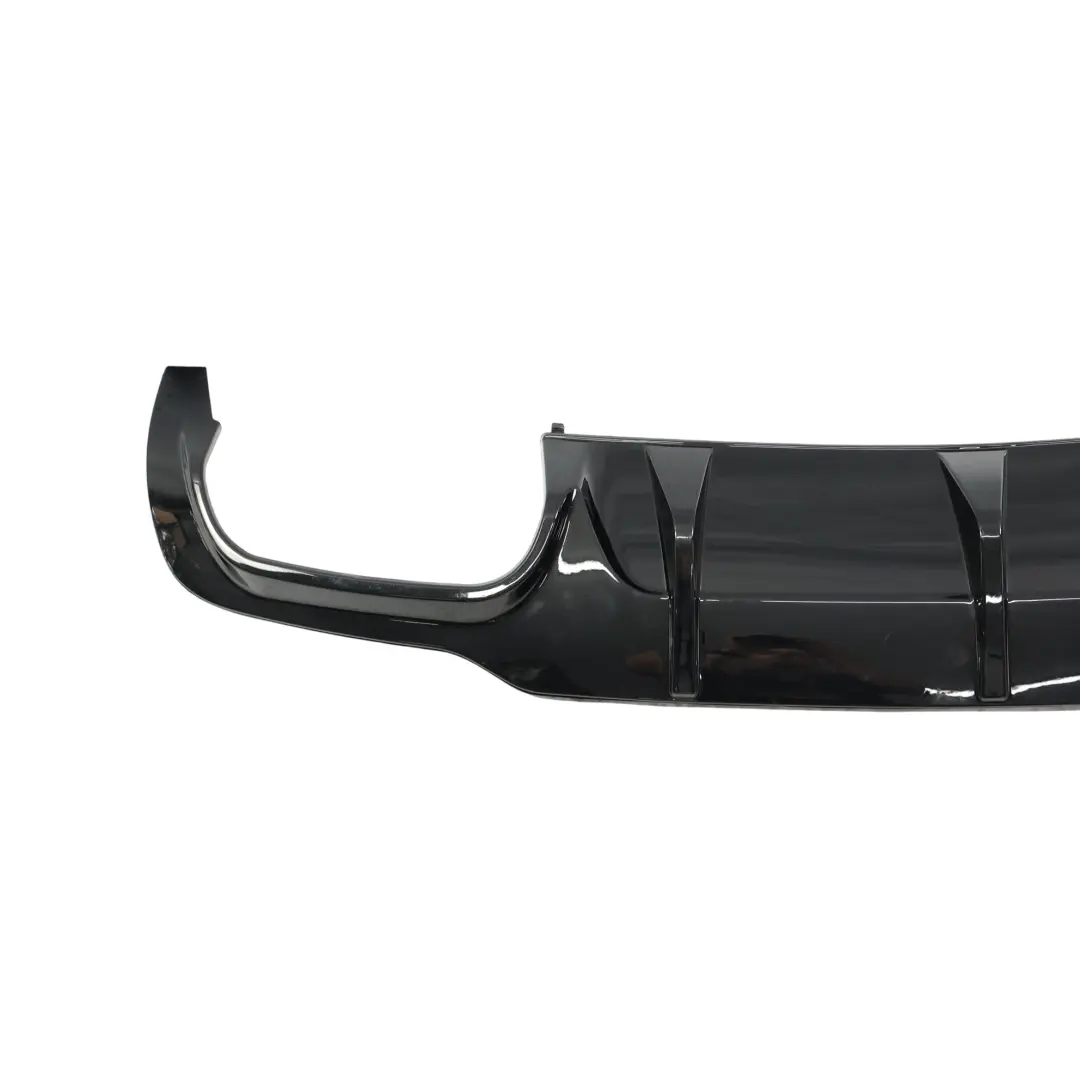 Mercedes C204 AMG Rear Bumper Lower Diffuser Trim Panel Cover Black - SKU C204-DIFFUSER - Part number C204-DIFFUSER