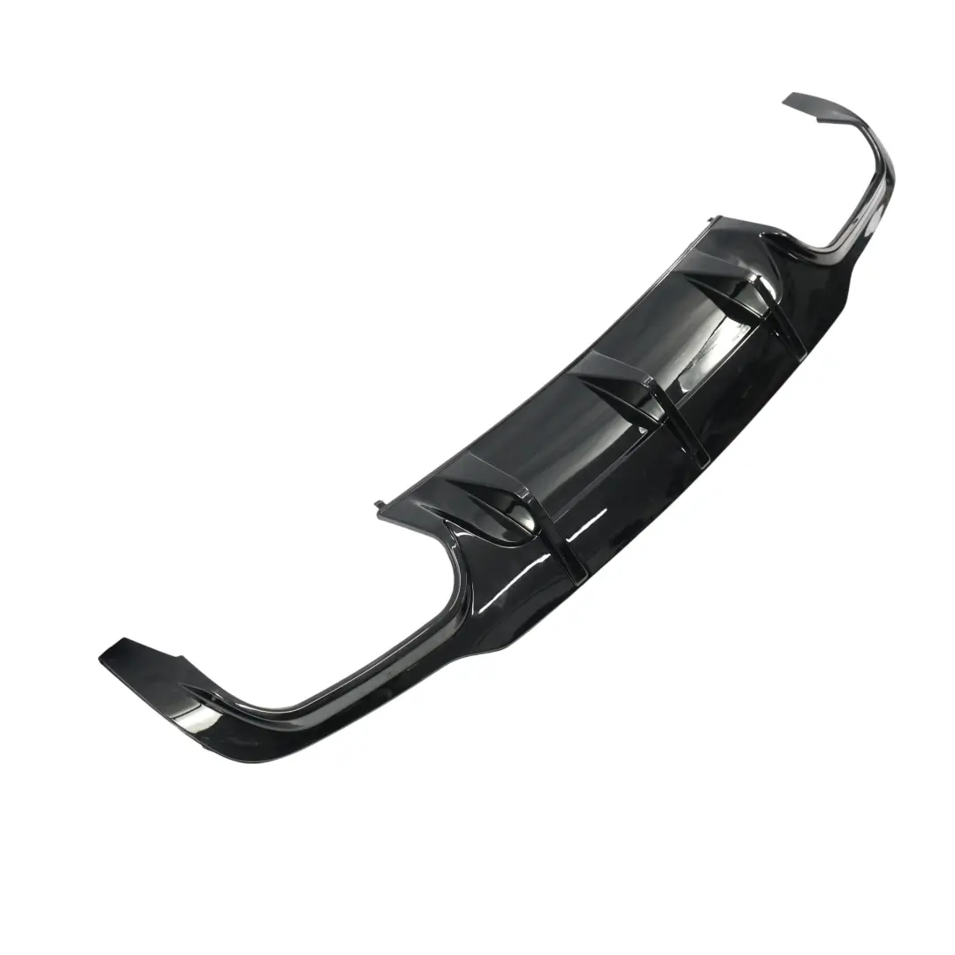Mercedes C204 AMG Rear Bumper Lower Diffuser Trim Panel Cover Black - SKU C204-DIFFUSER - Part number C204-DIFFUSER