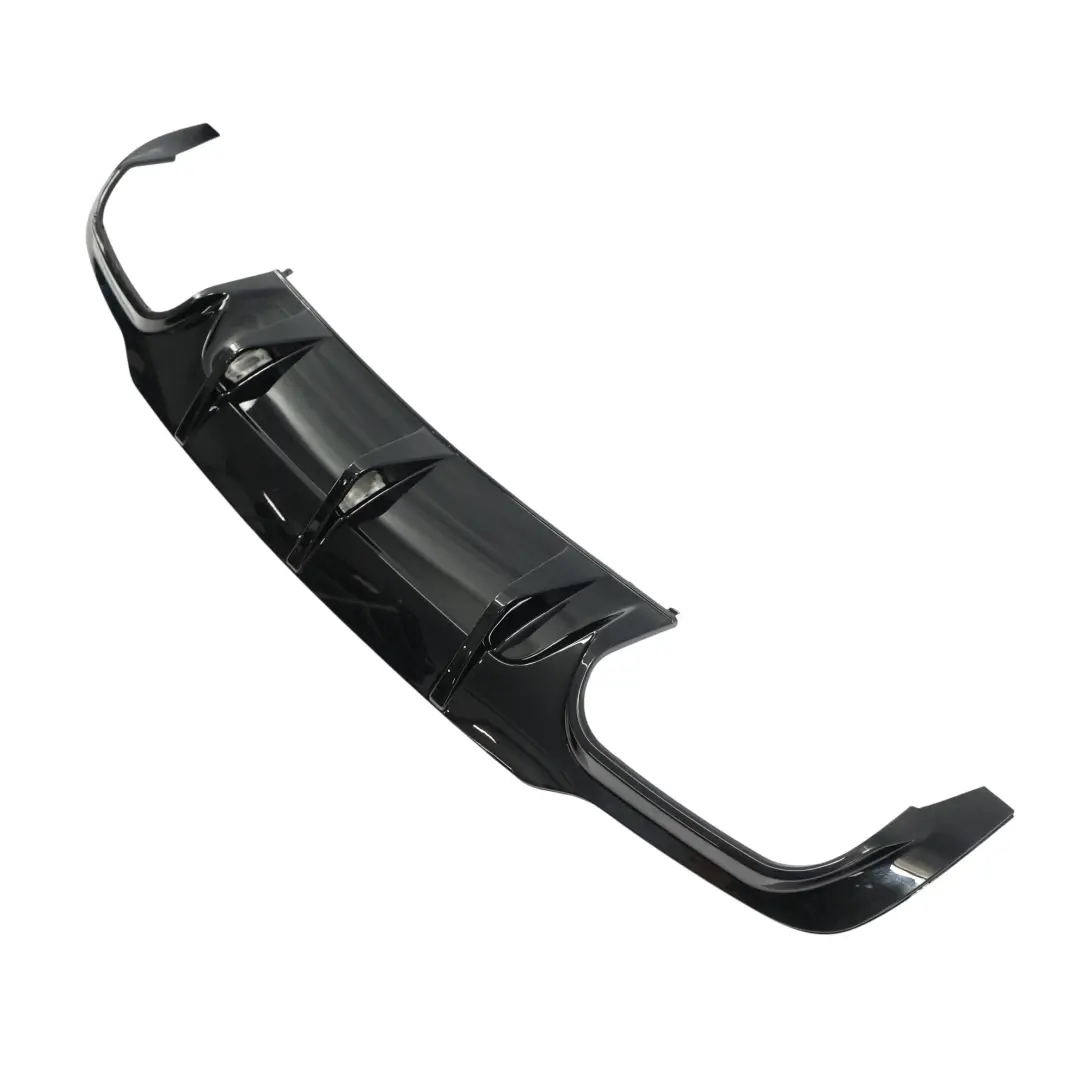 Mercedes C204 AMG Diffusore Paraurti Posteriore Pannello Nero - SKU C204-DIFFUSER - Numero di parte C204-DIFFUSER