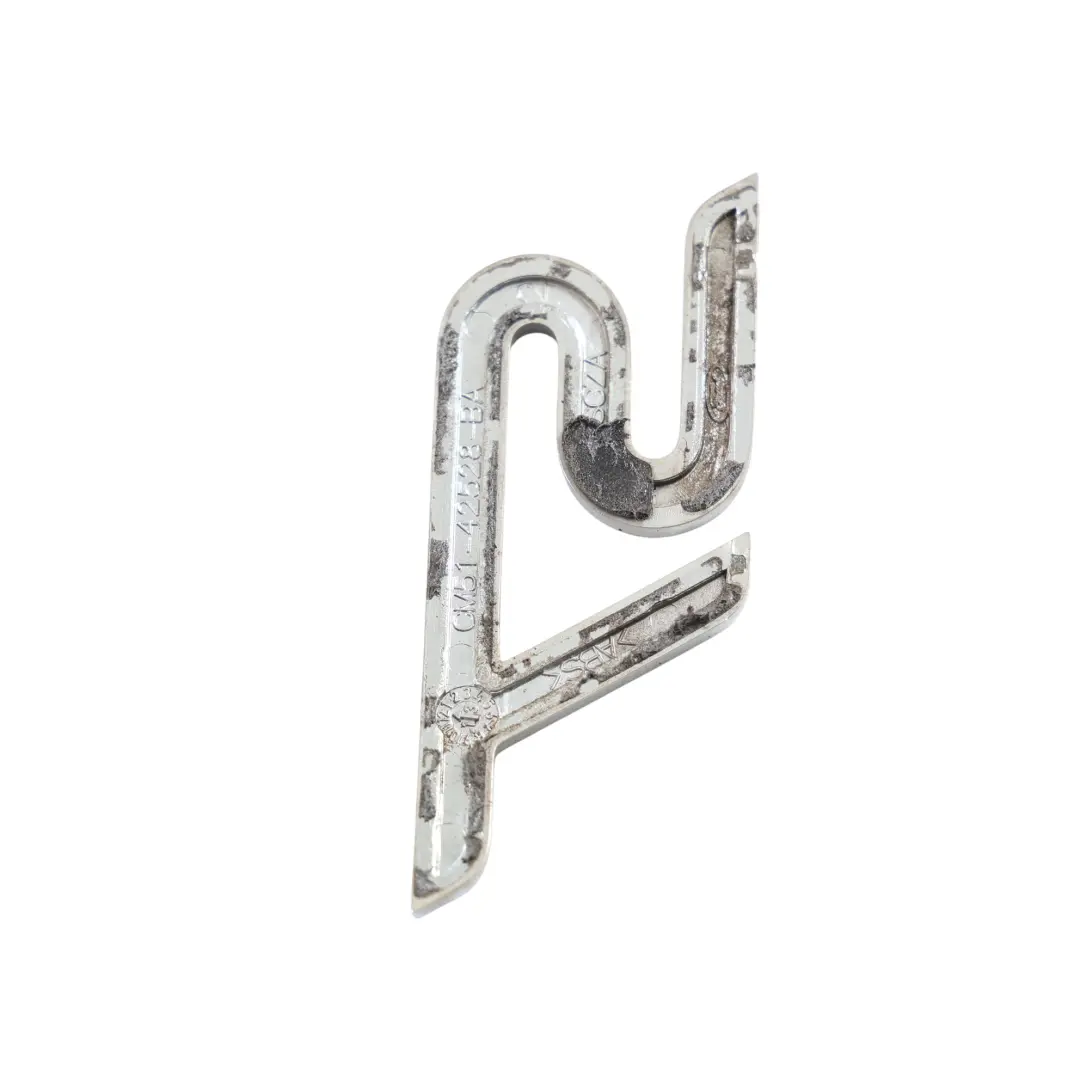 Front Bumper Grille Emblem Badge ST to Ford Fiesta ST Mk7 with Part number CM51-42528-BA Ford Fiesta ST Mk7 Front Bumper Grille Emblem Badge ST - SKU CM51-42528-BA - Part number CM51-42528-BA