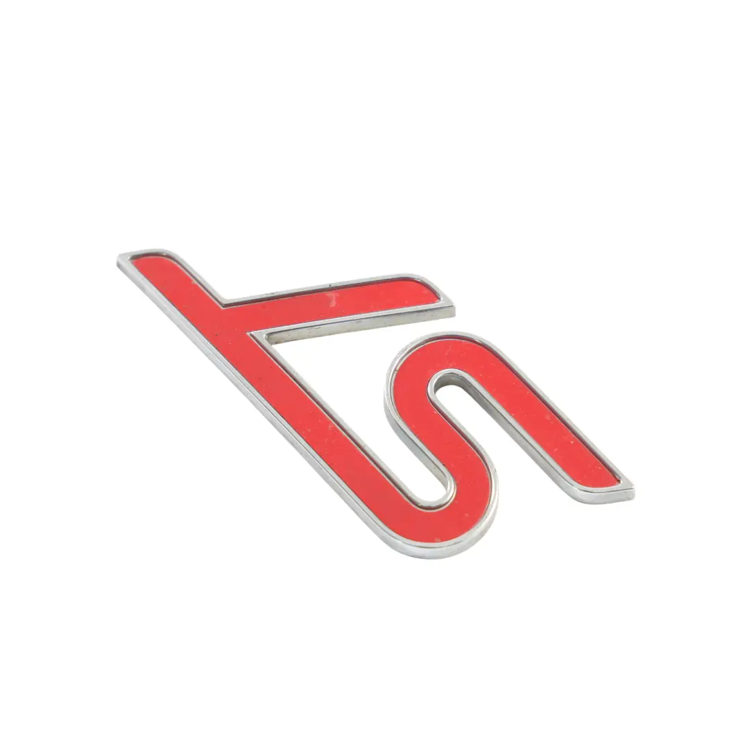 Front Bumper Grille Emblem Badge ST to Ford Fiesta ST Mk7 with Part number CM51-42528-BA Ford Fiesta ST Mk7 Front Bumper Grille Emblem Badge ST - SKU CM51-42528-BA - Part number CM51-42528-BA