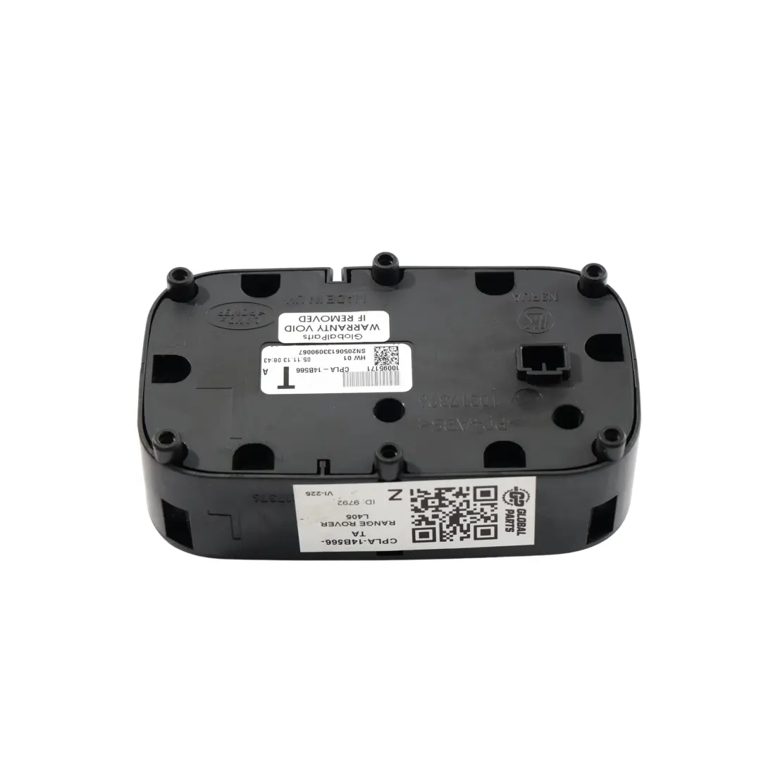 Range Rover L405 Seat Control Unit Switch Assembly Rear Left N/S - SKU CPLA-14B566-TA - Part number CPLA-14B566-TA