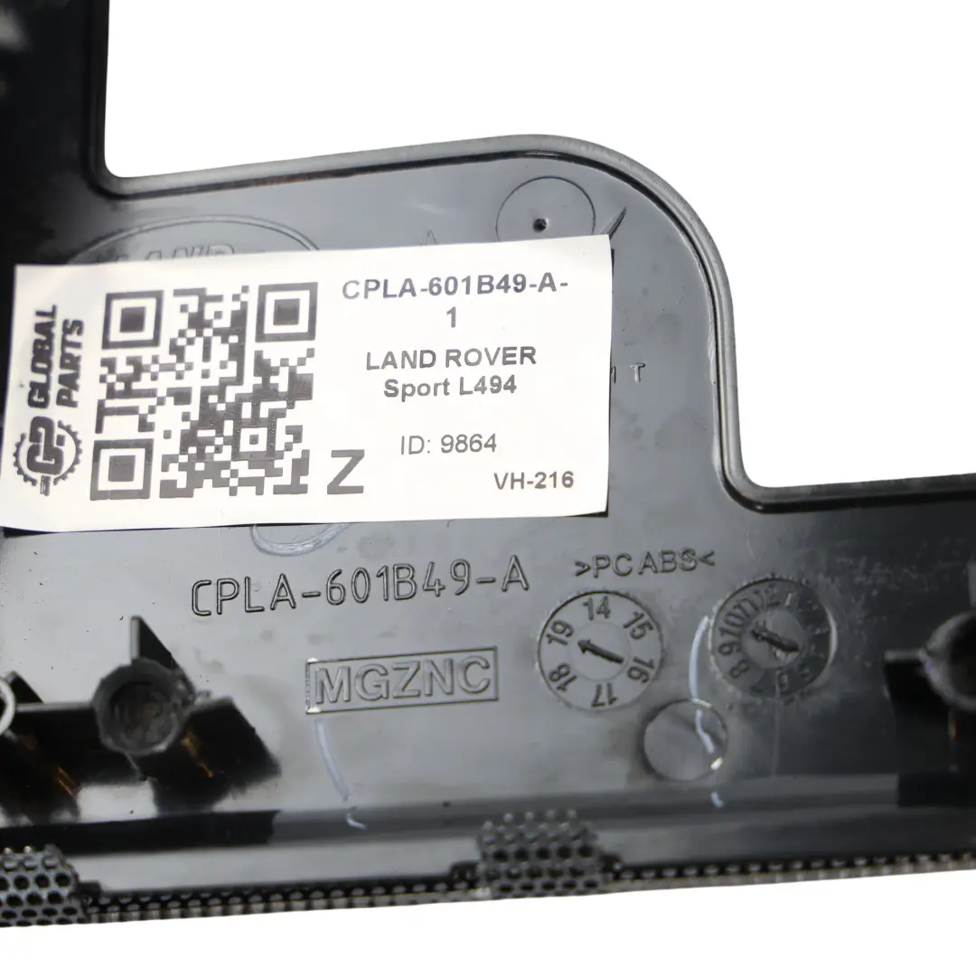 Land Rover Range Rover Sport L494 Tapa Altavoz Puerta Delan Izq - SKU CPLA-601B49-A-1 - Número de pieza CPLA-601B49-A