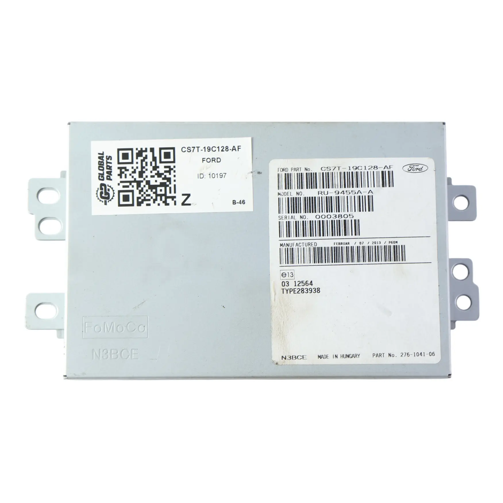 Ford Galaxy Mk3 S-Max Mondeo Mk4 Sat Nav Control Module Amplifier CS7T-19C128-AF