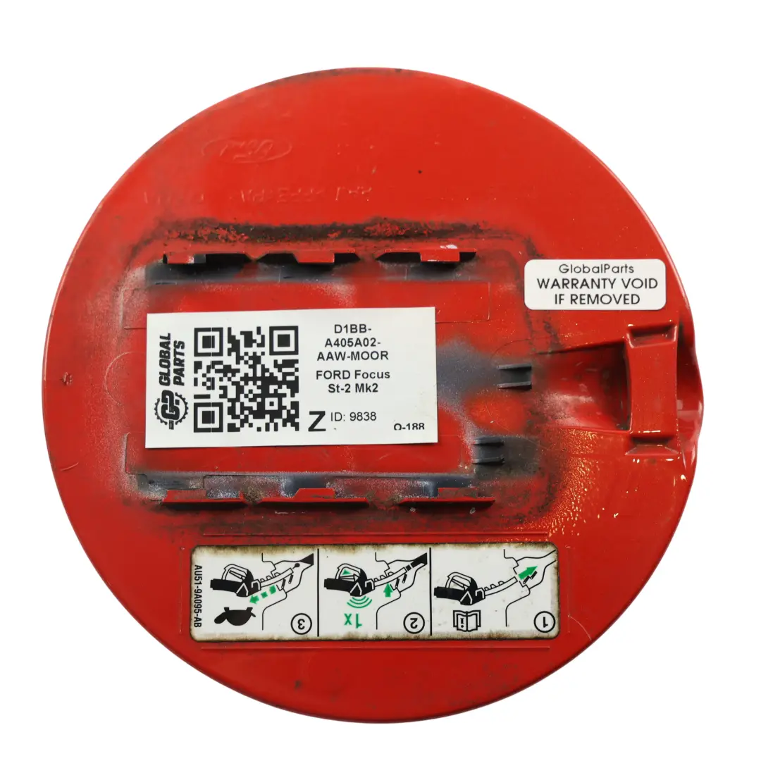 Klapka Wlewu Paliwa Molten Orange UY do Ford Fiesta MK7 o numerze D1BB-A405A02-AAW Ford Fiesta MK7 Klapka Wlewu Paliwa Molten Orange UY - SKU D1BB-A405A02-AAW-MOOR - Numer Części D1BB-A405A02-AAW