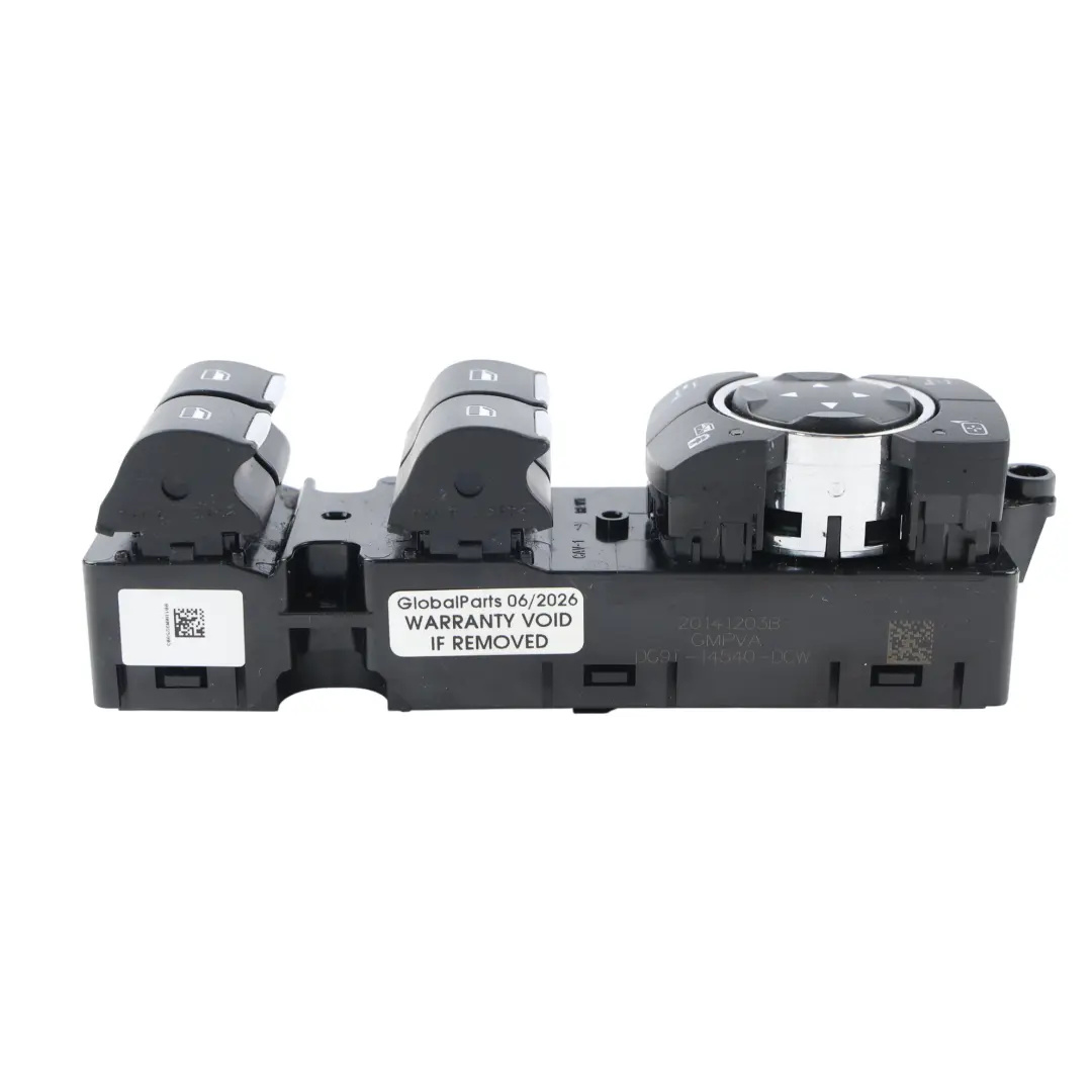 MK5 Interrupteur Lève-Vitre Côté Conducteur pour Ford Mondeo à propos du numéro de pièce DG9T-14540-DCW Ford Mondeo MK5 Interrupteur Lève-Vitre Côté Conducteur - SKU DG9T-14540-DCW - Numéro de pièce DG9T-14540-DCW