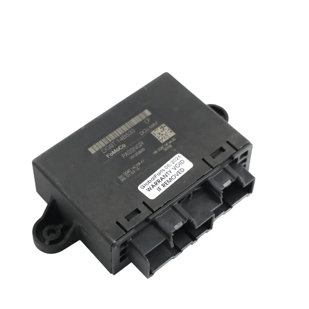 Ford Mondeo Mk5 Front Door Control Unit Module Passenger Side - SKU DG9T-14B533-CF - Part number DG9T-14B533-CF