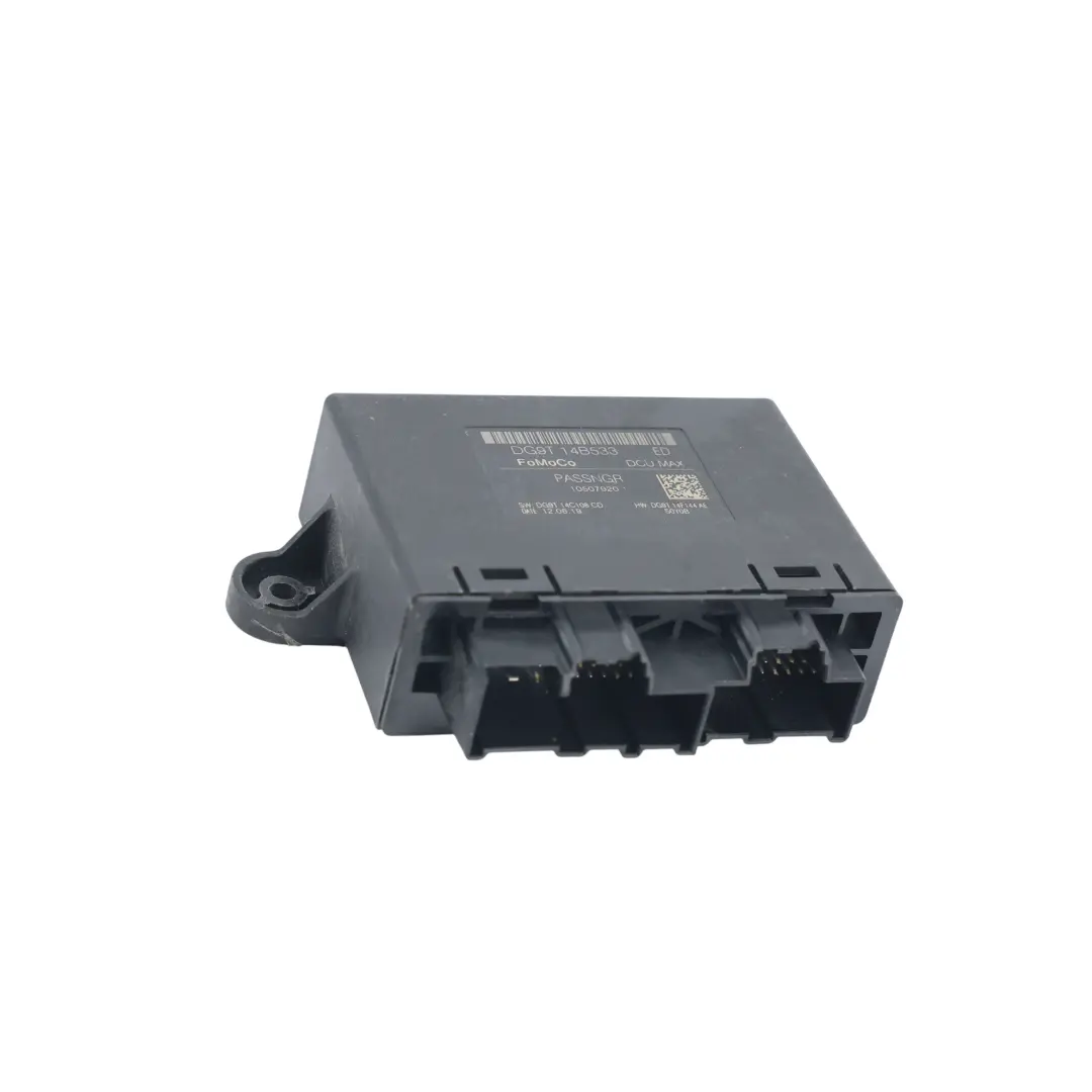 Ford Mondeo MK5 Módulo Control Puerta Delantera Lado Pasajero - SKU DG9T-14B533-ED - Número de pieza DG9T-14B533-ED