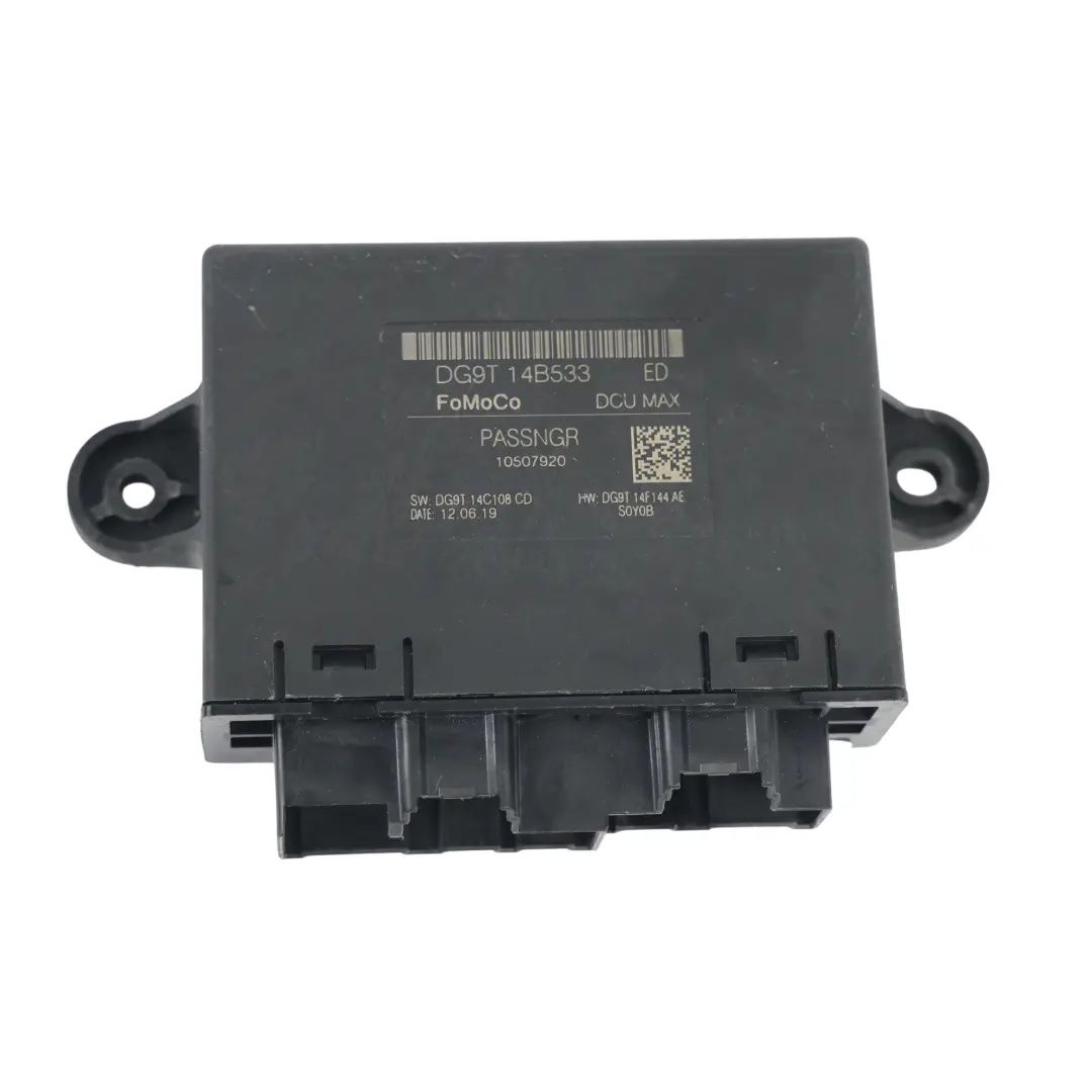 MK5 Módulo Control Puerta Delantera Lado Pasajero para Ford Mondeo con número de pieza DG9T-14B533-ED Ford Mondeo MK5 Módulo Control Puerta Delantera Lado Pasajero - SKU DG9T-14B533-ED - Número de pieza DG9T-14B533-ED