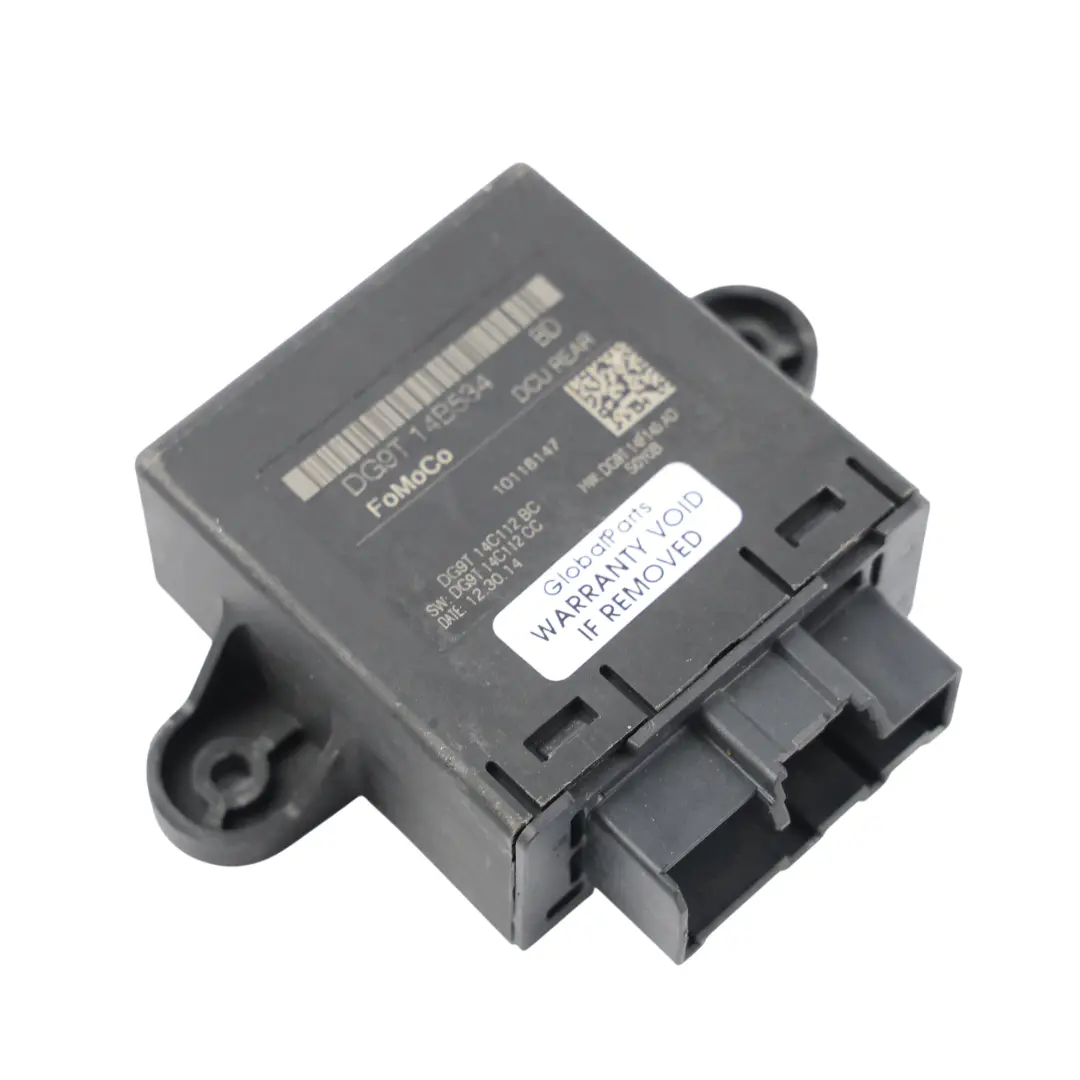MK5 Modulo Controllo Porta Posteriore Sinistro Destro per Ford Mondeo con numero di parte DG9T-14B534-BD Ford Mondeo MK5 Modulo Controllo Porta Posteriore Sinistro Destro - SKU DG9T-14B534-BD - Numero di parte DG9T-14B534-BD