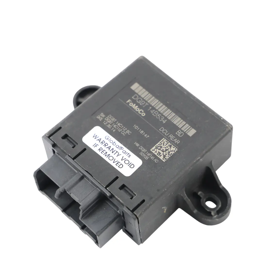 Ford Mondeo MK5 Modulo Controllo Porta Posteriore Sinistro Destro - SKU DG9T-14B534-BD - Numero di parte DG9T-14B534-BD
