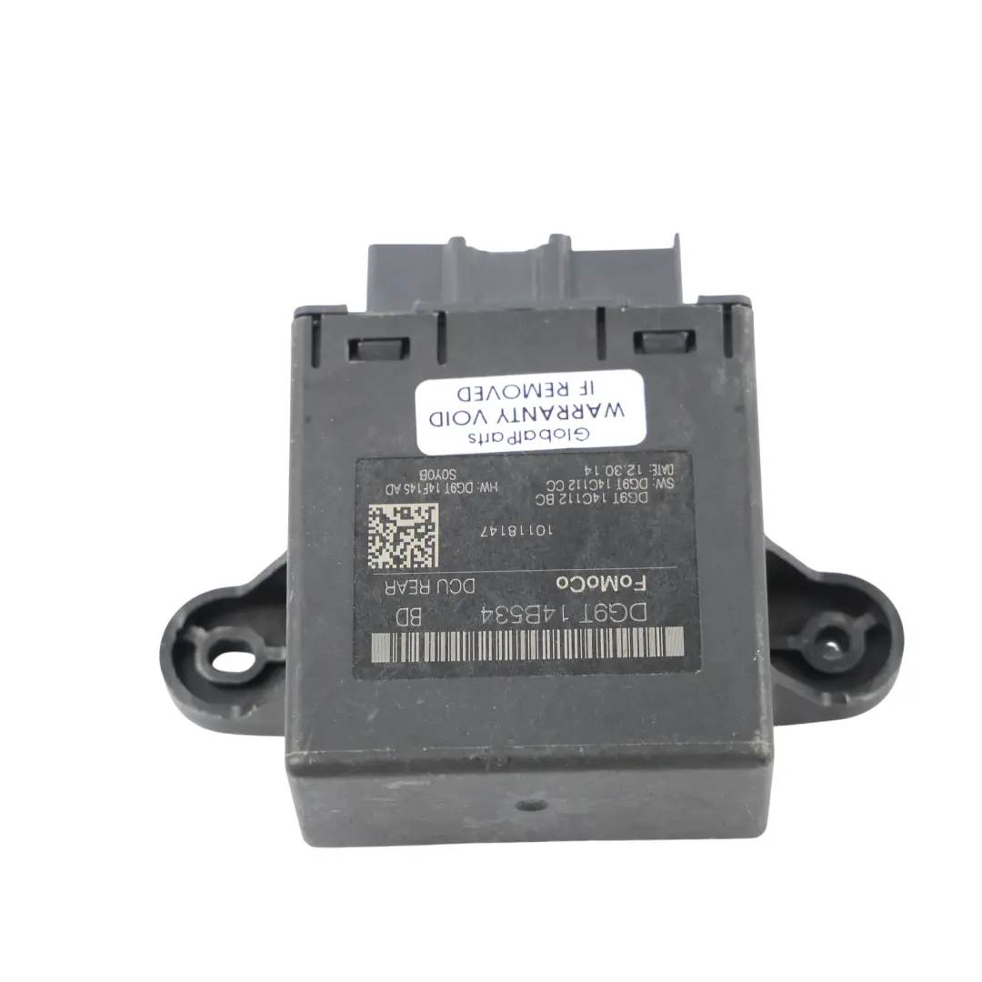 MK5 Modulo Controllo Porta Posteriore Sinistro Destro per Ford Mondeo con numero di parte DG9T-14B534-BD Ford Mondeo MK5 Modulo Controllo Porta Posteriore Sinistro Destro - SKU DG9T-14B534-BD - Numero di parte DG9T-14B534-BD