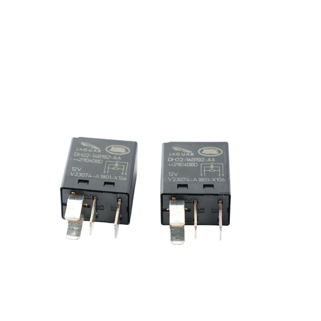 Range Rover Velar L560 Fuse Relay 4-Pin 20A 12V Unit Set X2 - SKU DH22-14B192-AA-1 - Part number DH22-14B192-AA