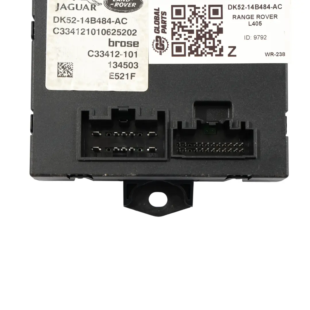 Range Rover L405 Body Control Module Unit BCM ECU - SKU DK52-14B484-AC - Part number DK52-14B484-AC