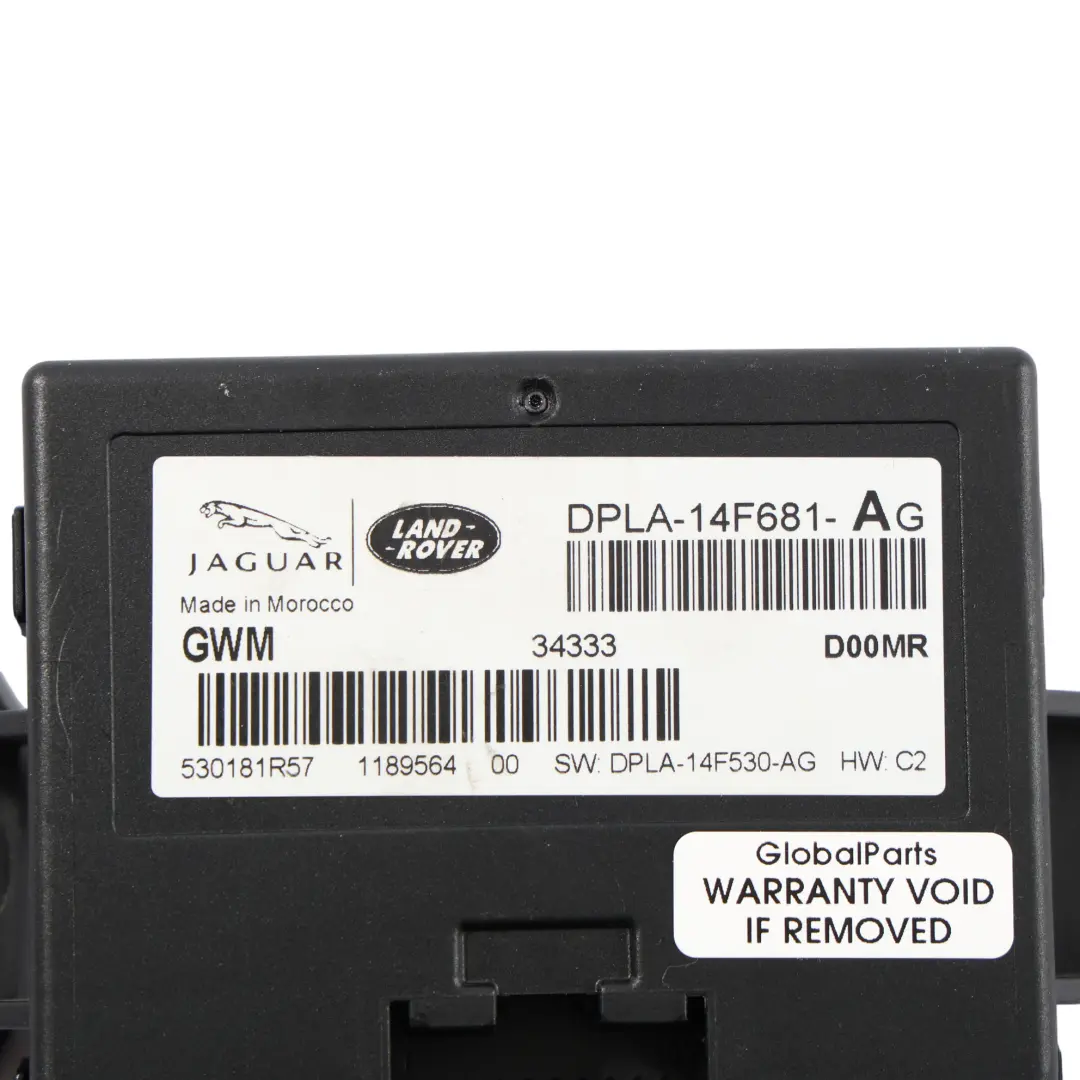 Range Rover L405 Parking Disctance Control Aid Module Unit ECU - SKU DPLA-14F681-AG - Part number DPLA-14F681-AG