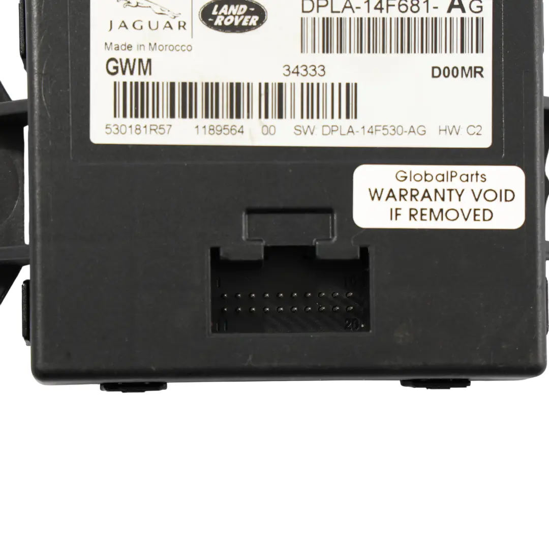 Range Rover L405 Parking Disctance Control Aid Module Unit ECU - SKU DPLA-14F681-AG - Part number DPLA-14F681-AG