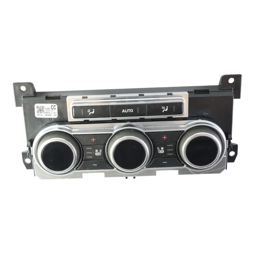 Panel Control Climatización Aire Trasero para Range Rover L405 con número de pieza DPLA-18D687-CC Range Rover L405 Panel Control Climatización Aire Trasero - SKU DPLA-18D687-CC - Número de pieza DPLA-18D687-CC
