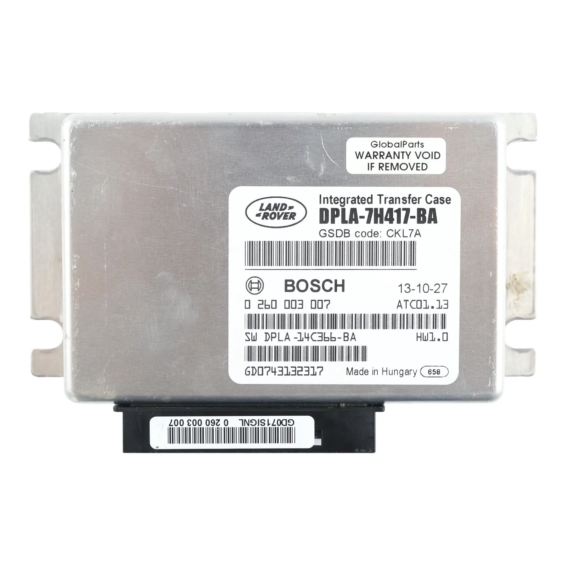 Land Rover Centralina Modulo Transfer Case ECU Bosh DPLA-7H417-BA