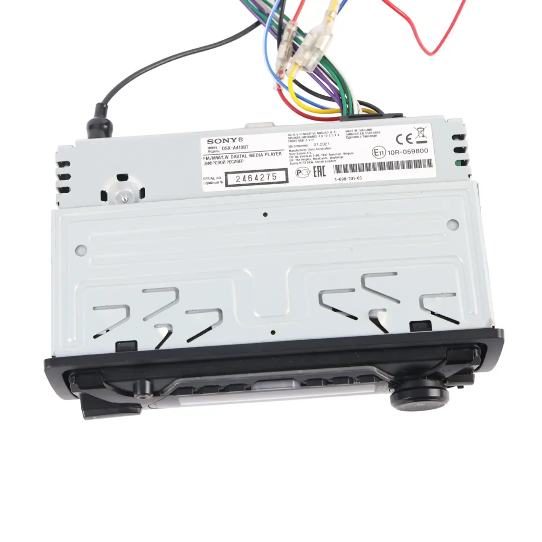  Genuine Sony Bluetooth USB Stereo Audio Player Head Unit Frame - SKU DSX-A410BT - Part number DSX-A410BT