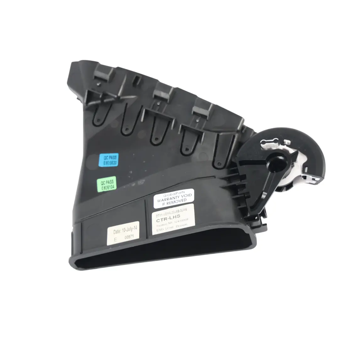 Conducto Consola Rejilla Aire Izquierda DT11-V014L21-ADW para Ford Transit Connect con número de pieza DT11-V014L21-ACW Ford Transit Connect Conducto Consola Rejilla Aire Izquierda DT11-V014L21-ADW - SKU DT11-V014L21-ACW - Número de pieza DT11-V014L21-ACW